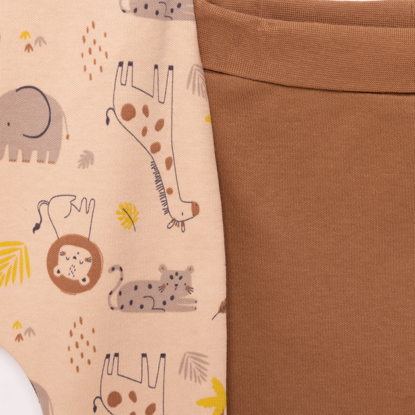 Erkek Bebek Yenidoğan 2'li Patiksiz Alt %100 Pamuk