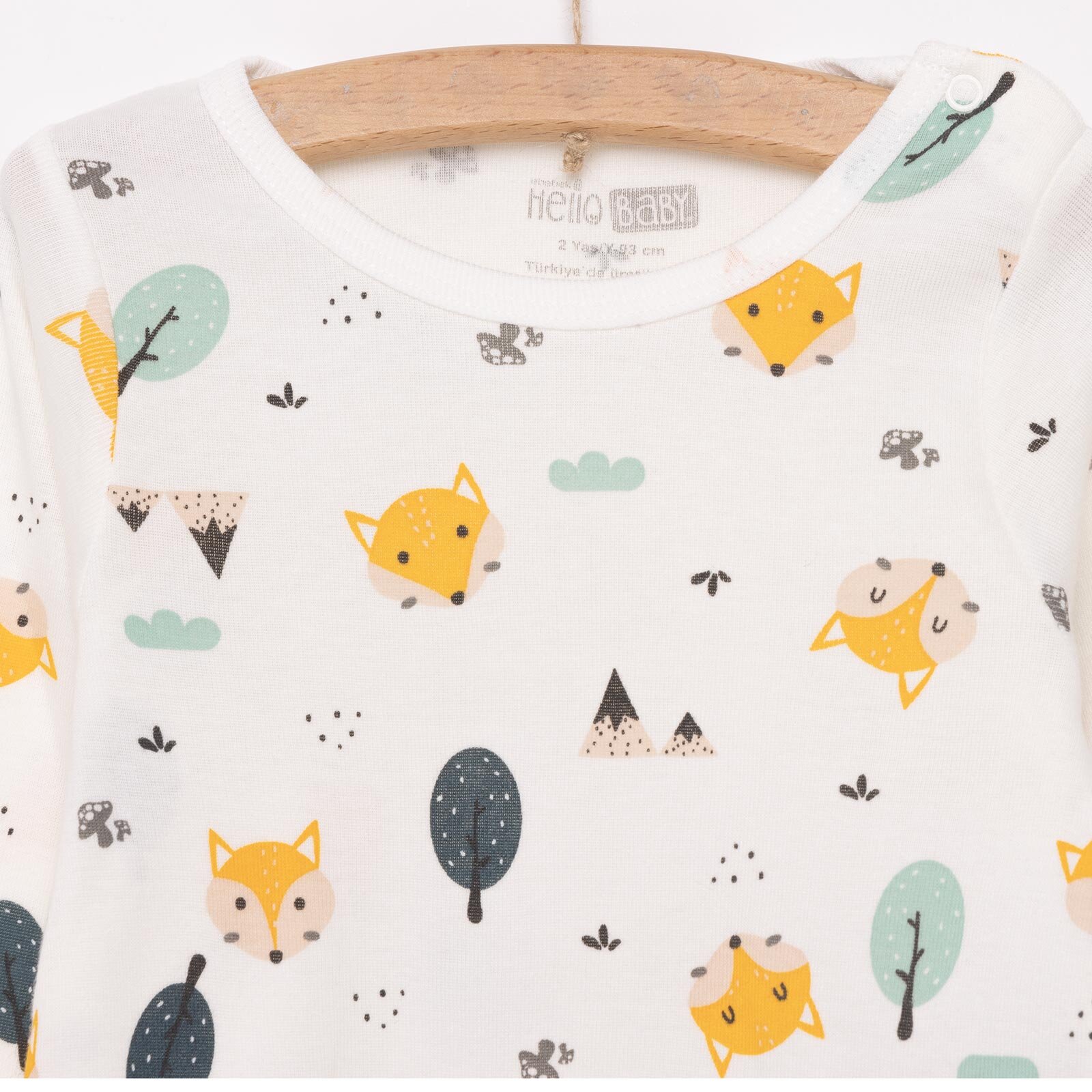 Erkek 2li Uzun Kol Body Erkek Bebek