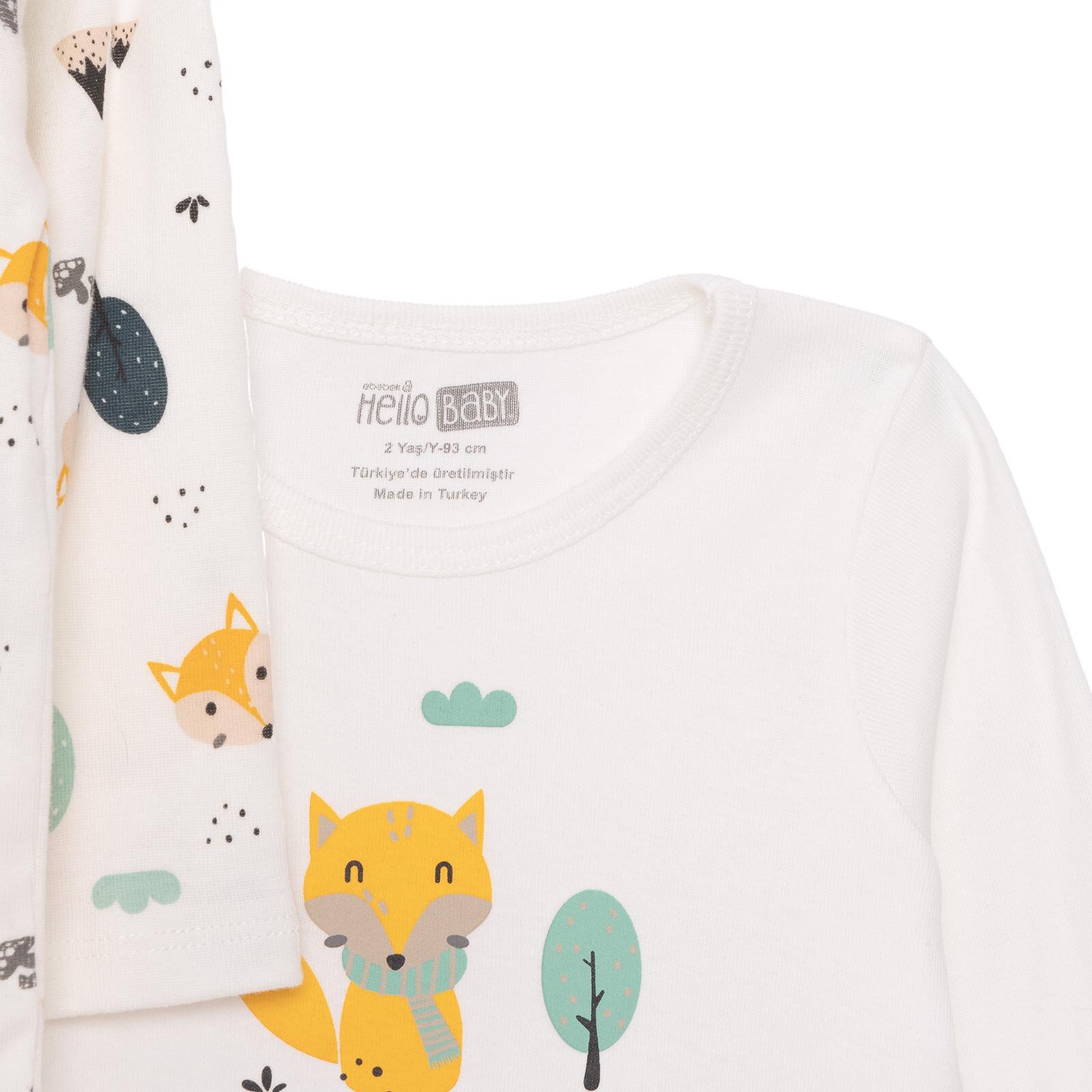 Erkek 2li Uzun Kol Body Erkek Bebek