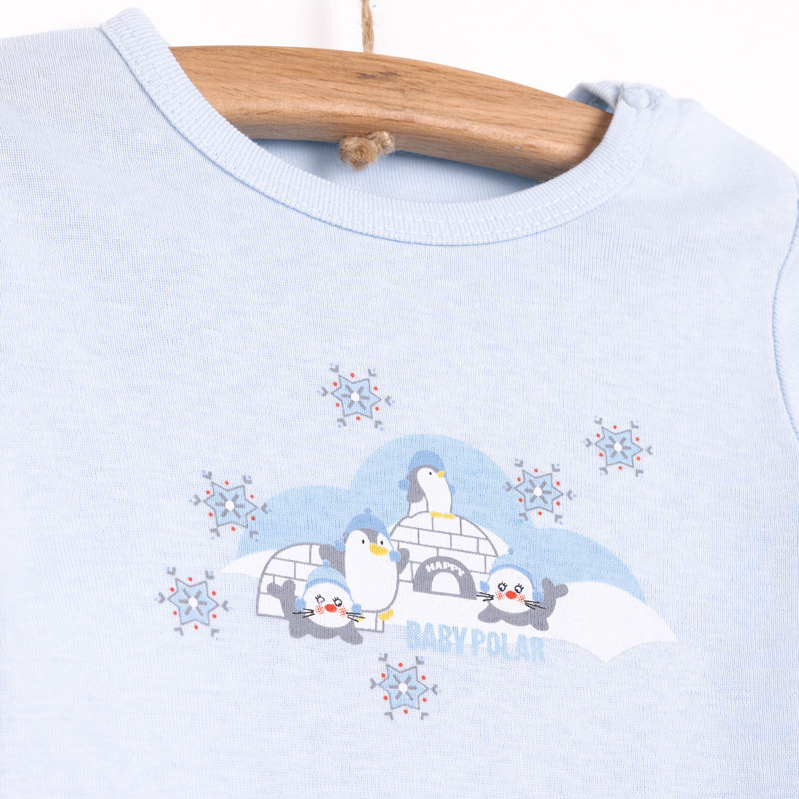 Erkek 2li Uzun Kol Body Erkek Bebek