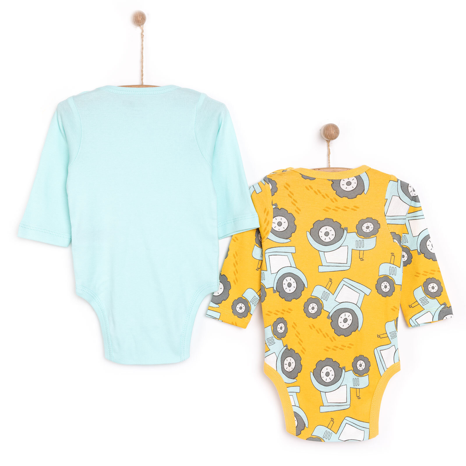 Erkek 2li Uzun Kol Body Erkek Bebek