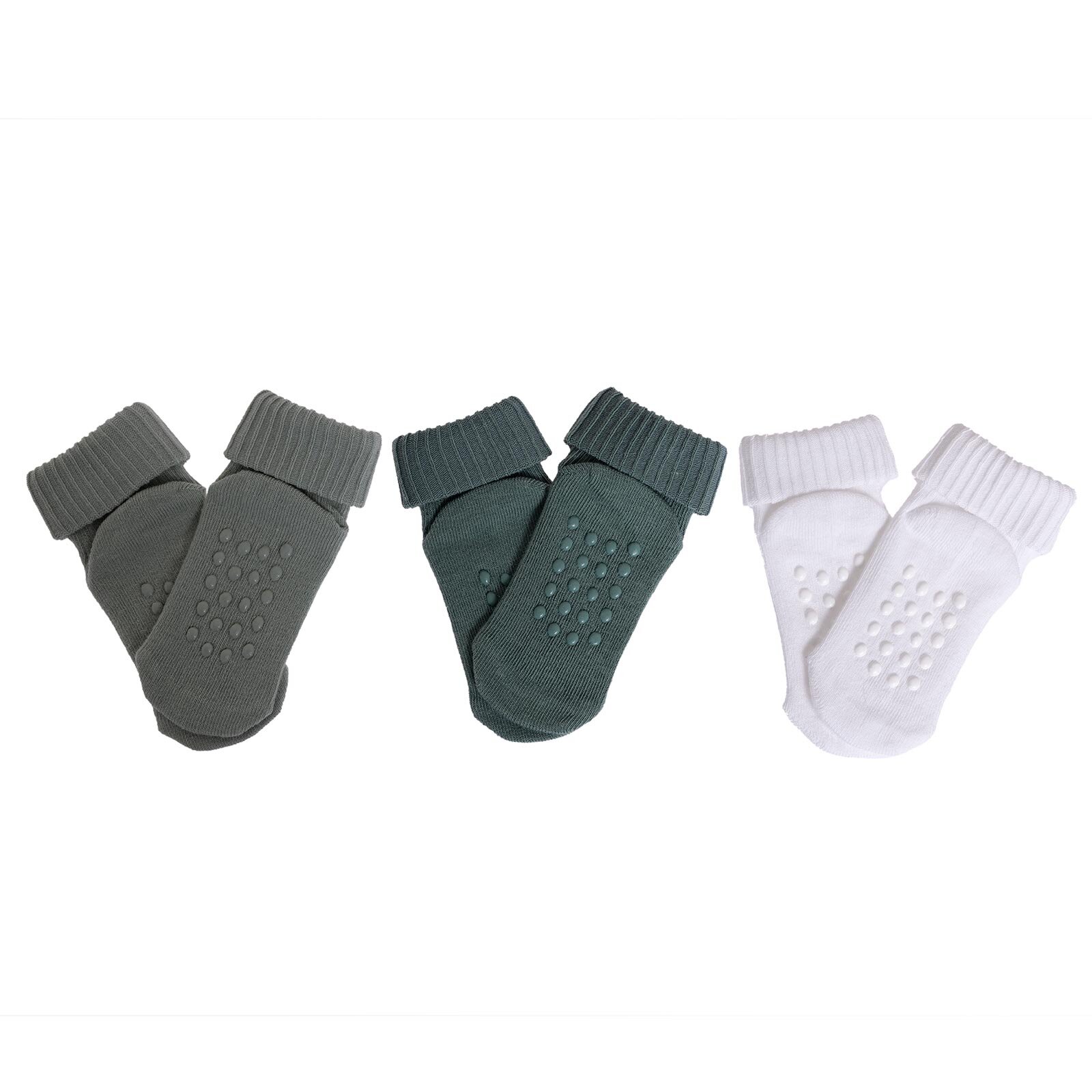 Erkek 3lü Kıvrık Çorap Erkek Bebek