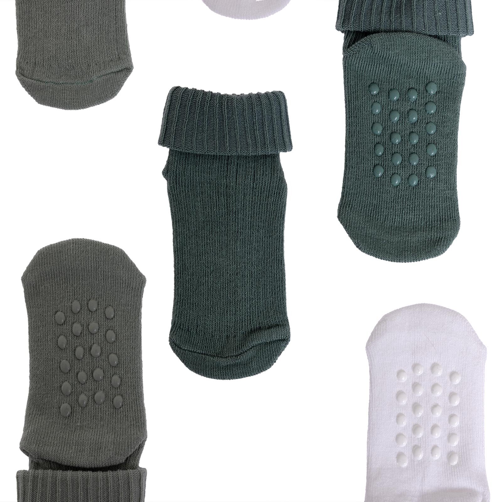 Erkek 3lü Kıvrık Çorap Erkek Bebek