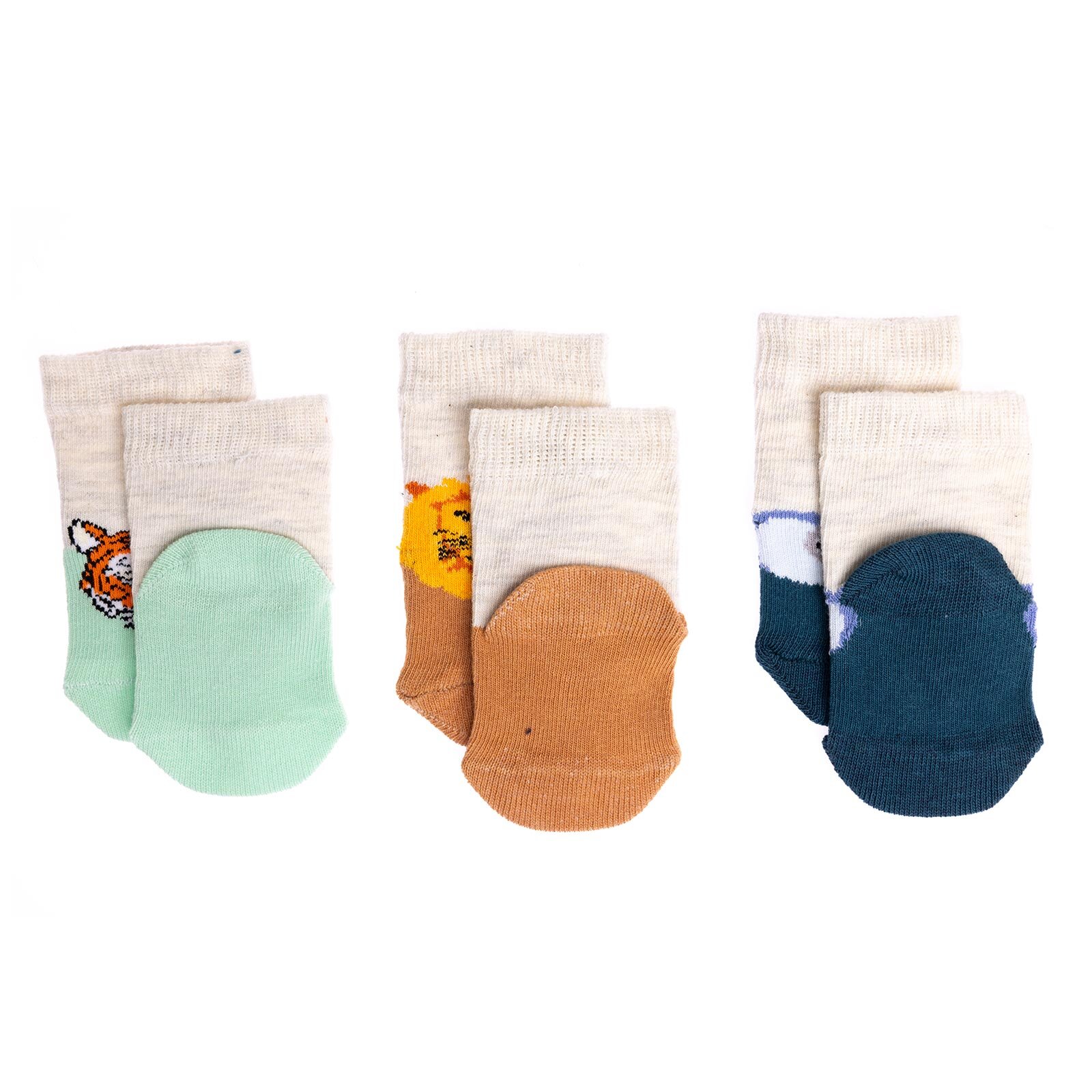 Erkek 3lü Soket Çorap Erkek Bebek