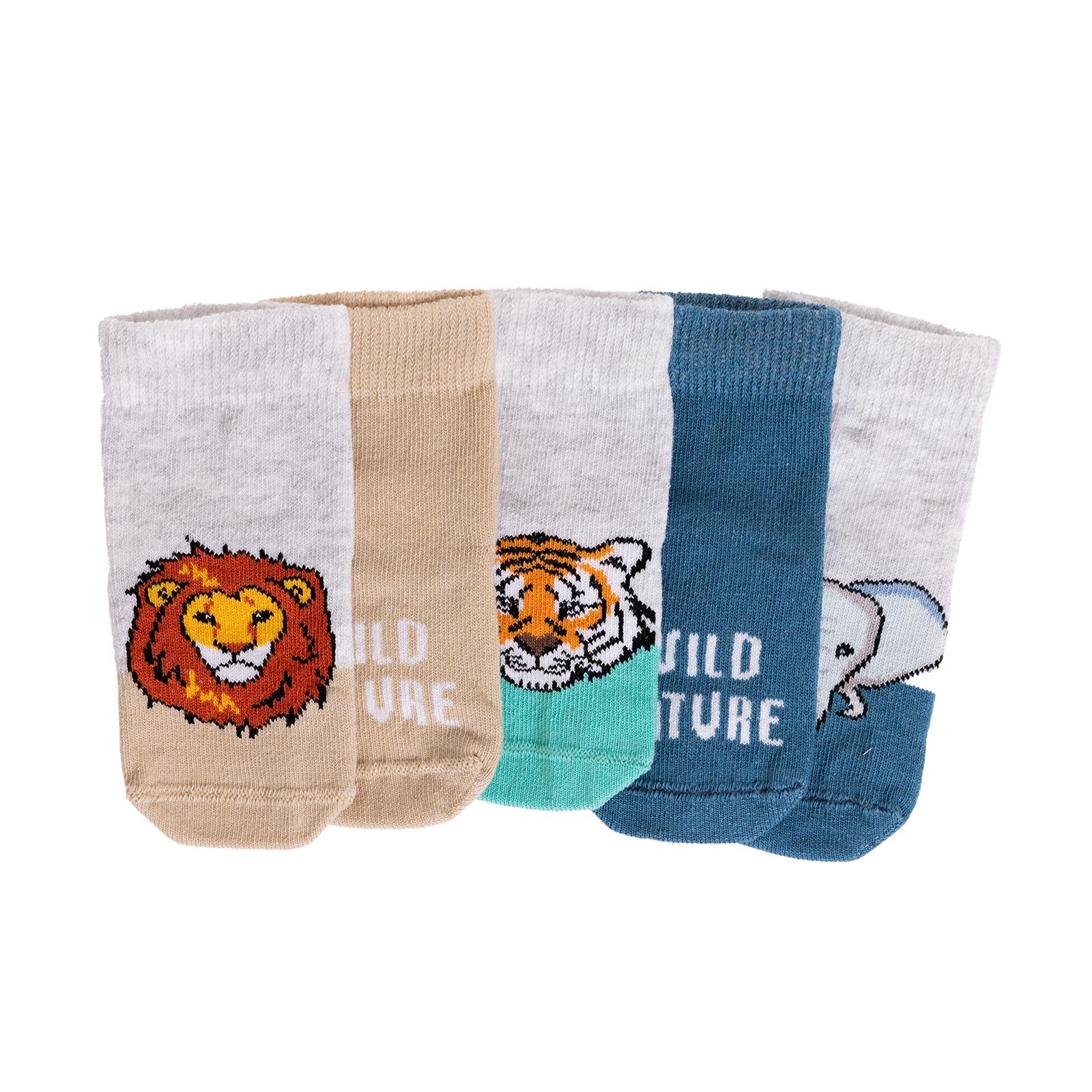 Erkek 5'li Soket Çorap Erkek Bebek