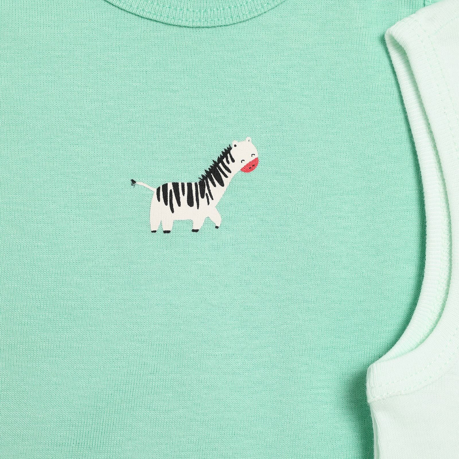 Erkek Bebek 2li Atlet Bisiklet Yaka Atlet Kol