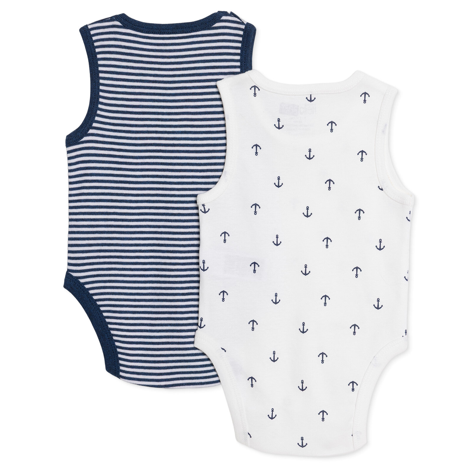 Erkek Bebek 2li Atlet Body Bisiklet Yaka Atlet Kol