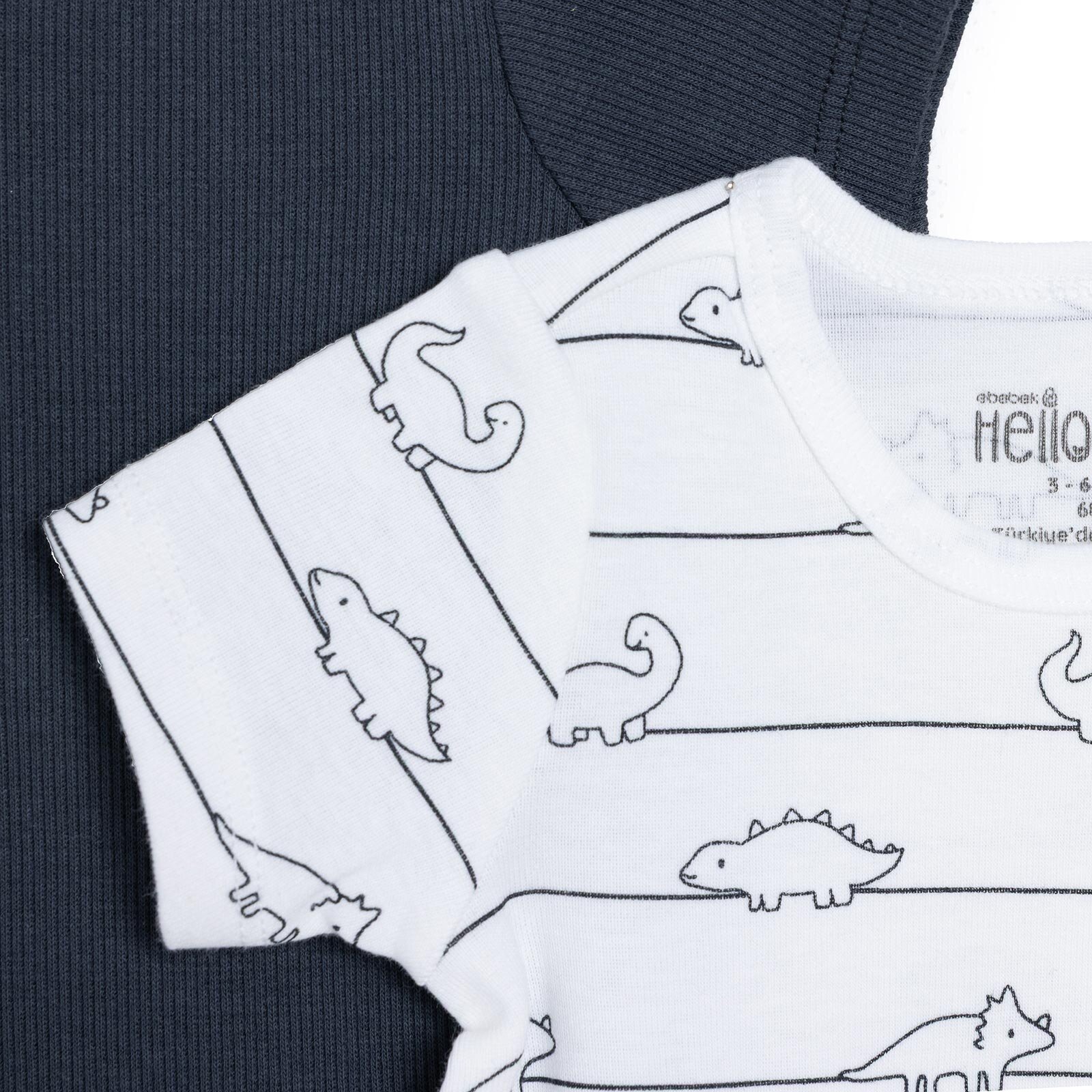 Erkek Bebek 2li Kısa Kol Body Çıtçıtlı Yaka Kısa Kol Erkek Bebek 2li Kısa Kol Body Çıtçıtlı Yaka Kısa Kol