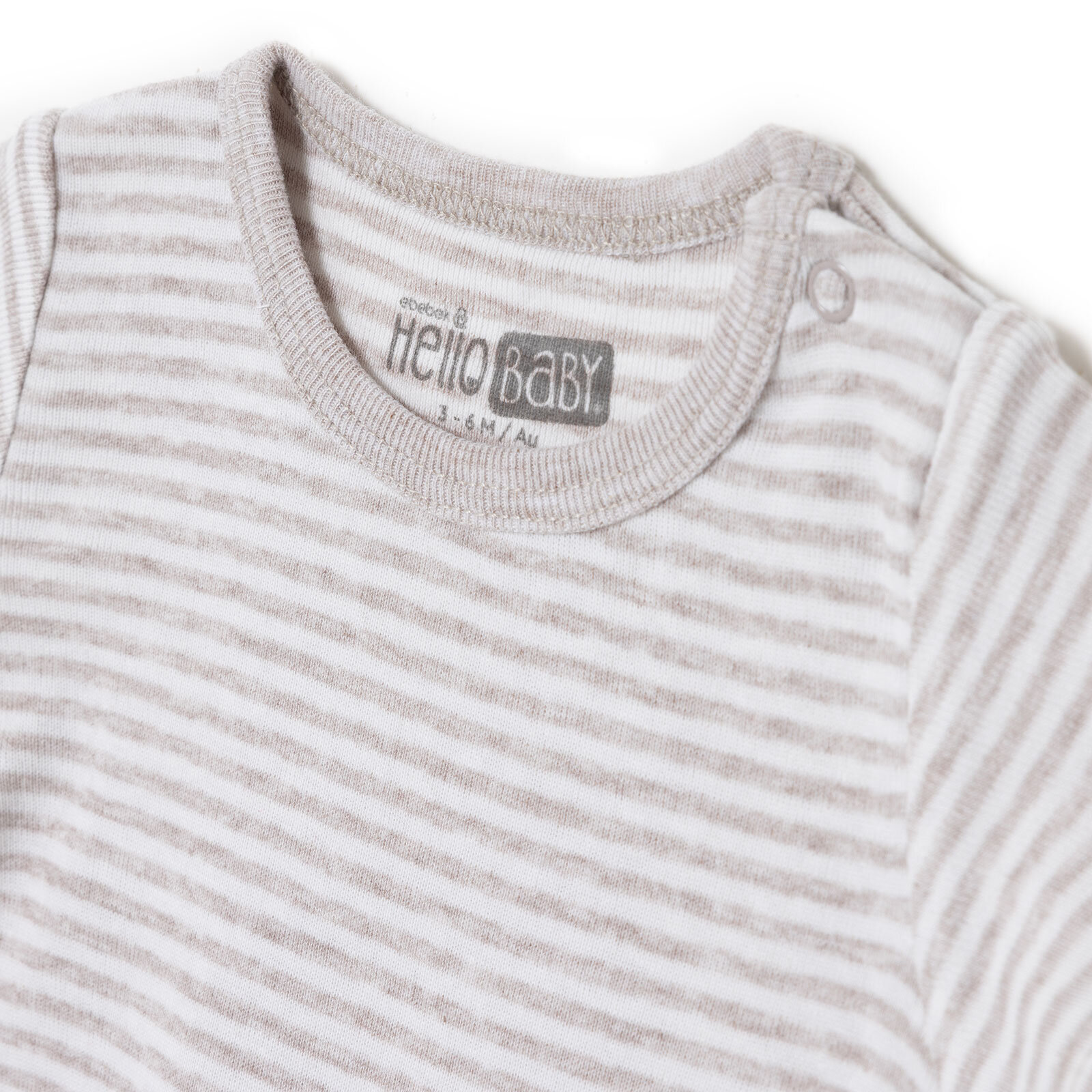 Erkek Bebek 2li Kısa Kol Body Ribana Zarf Yaka Kısa Kol