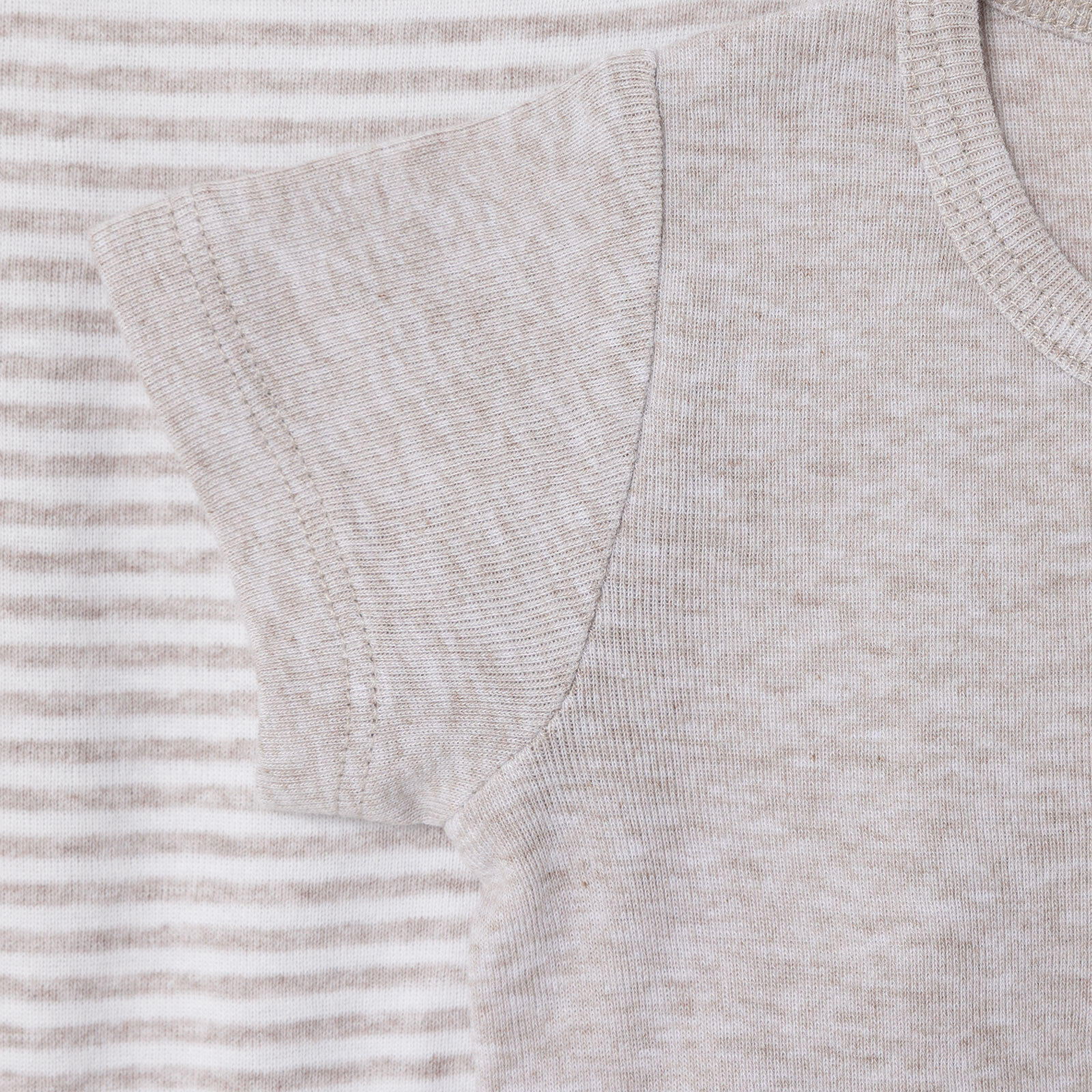 Erkek Bebek 2li Kısa Kol Body Ribana Zarf Yaka Kısa Kol