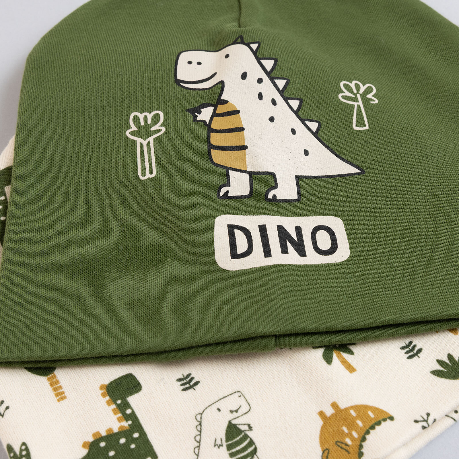 Erkek Bebek 2li Örme Bere İnterlok