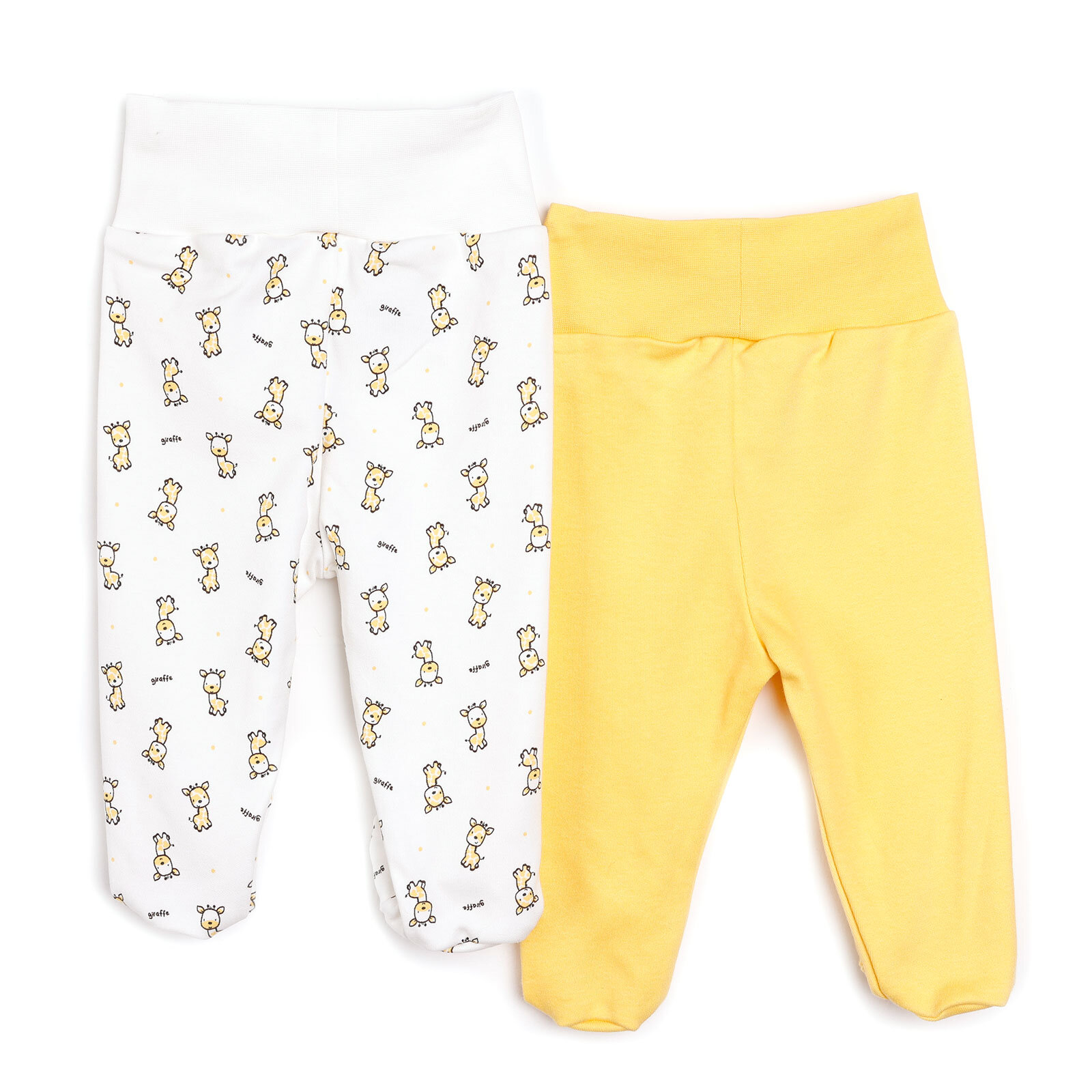 Yenidoğan Geniş Bel Zürafa Desenli 2li Patikli Alt Erkek Bebek Yenidoğan Geniş Bel Zürafa Desenli 2li Patikli Alt Erkek Bebek