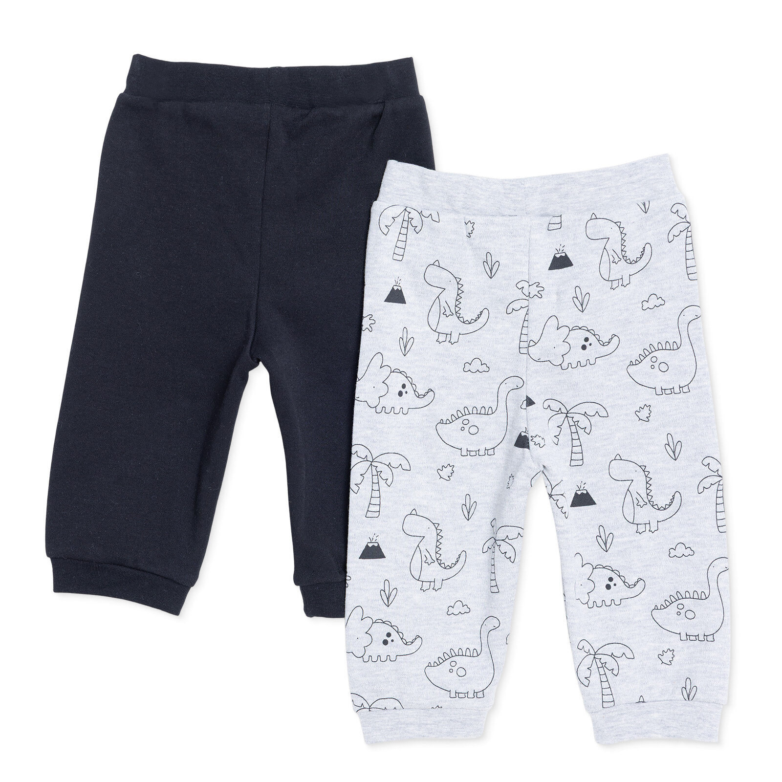 Erkek Bebek 2li Patiksiz Alt Ribanalı Paça