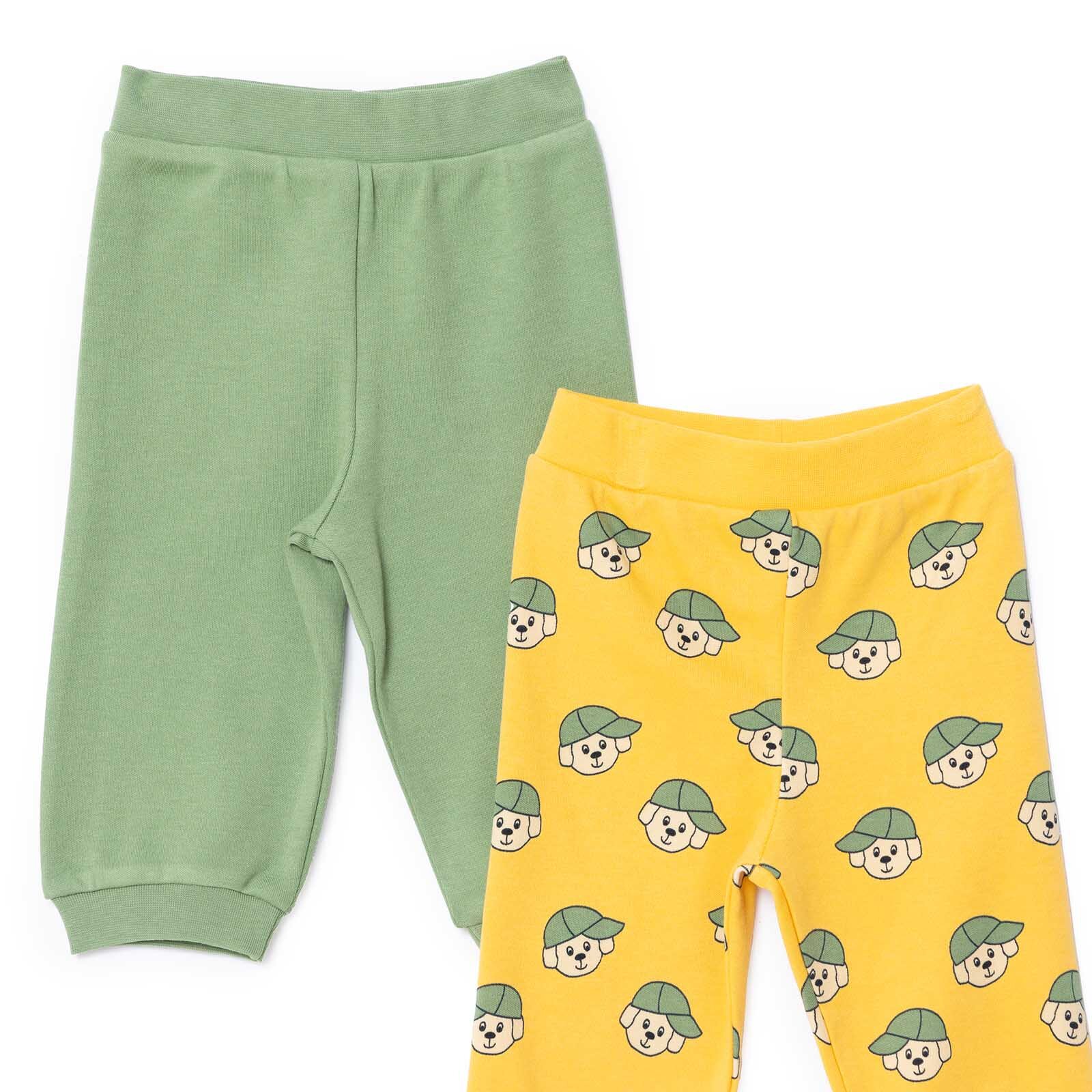 Erkek Bebek 2li Patiksiz Alt Ribanalı Paça