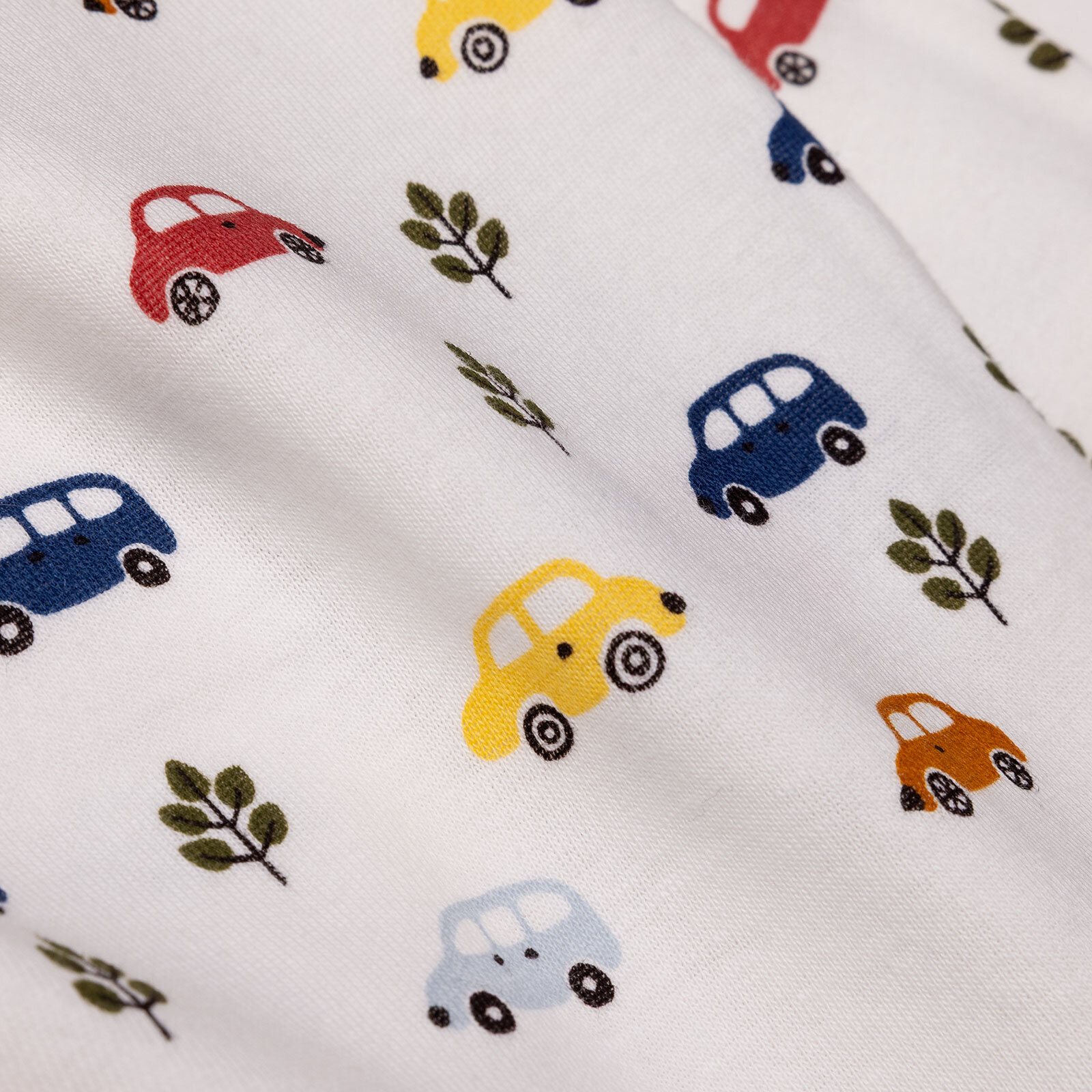 Erkek Bebek 2li Uzun Kol Body Çıtçıtlı Yaka Ribana Paça