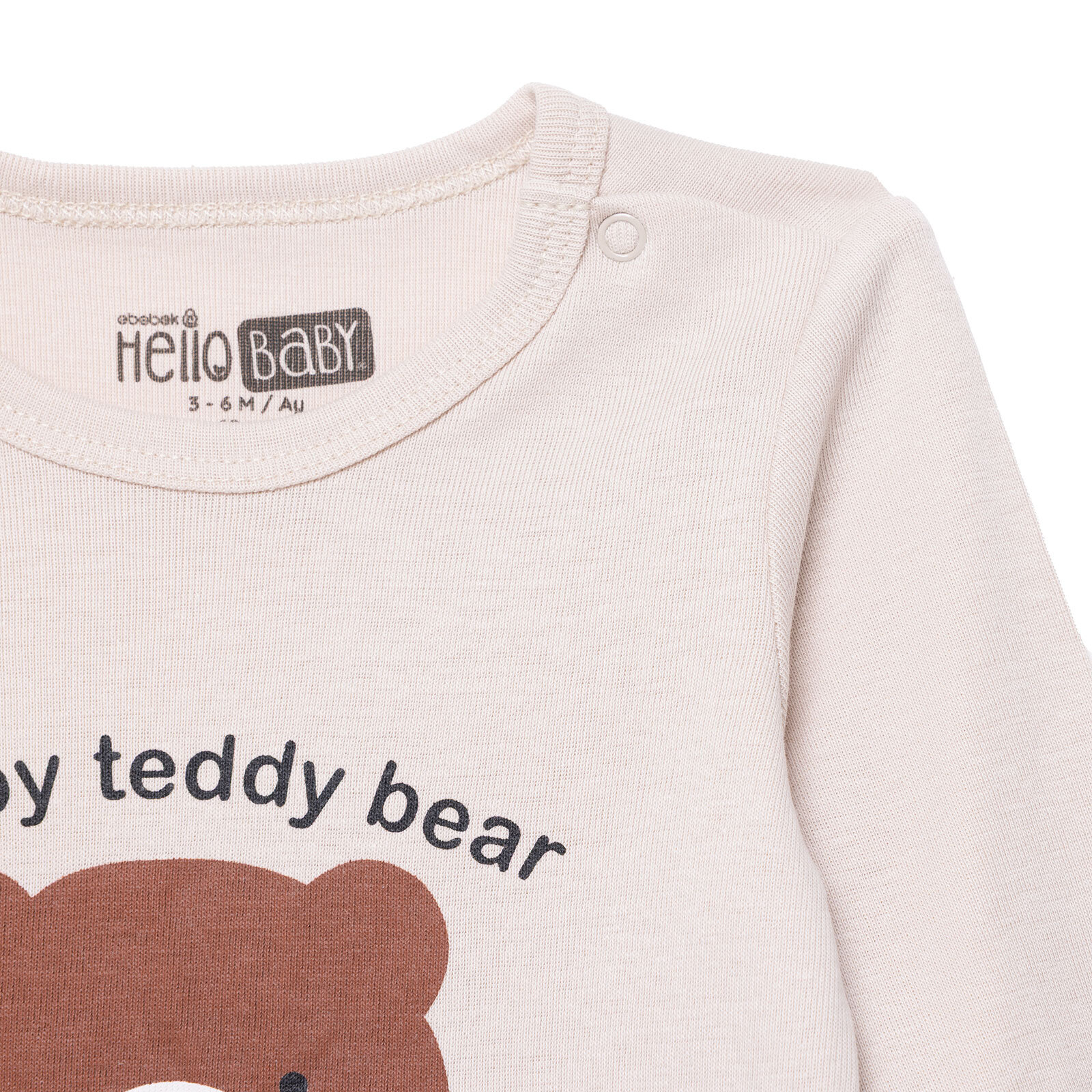 Erkek Bebek 2li Uzun Kol Body Çıtçıtlı Yaka Erkek Bebek 2li Uzun Kol Body Çıtçıtlı Yaka