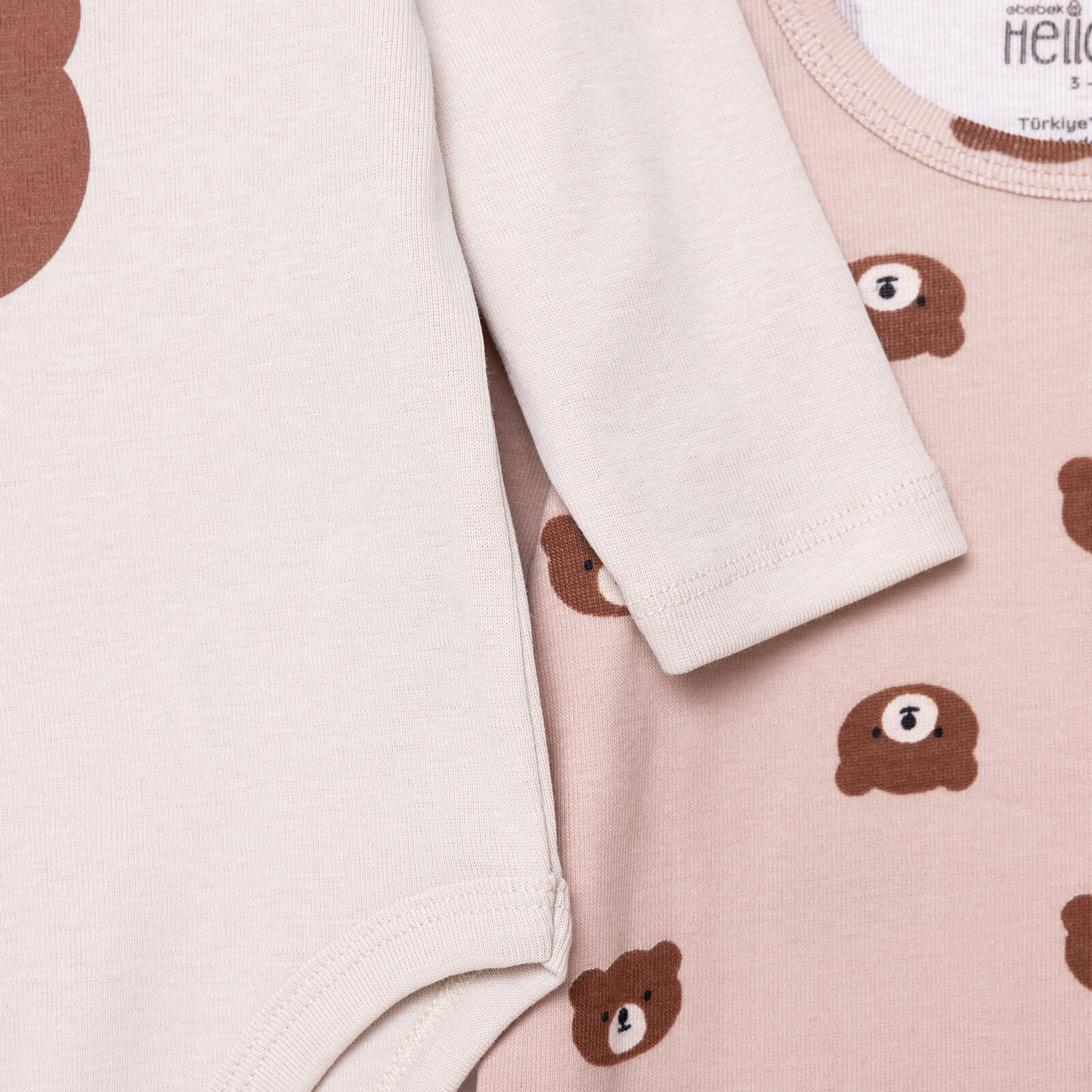 Erkek Bebek 2li Uzun Kol Body Çıtçıtlı Yaka Erkek Bebek 2li Uzun Kol Body Çıtçıtlı Yaka