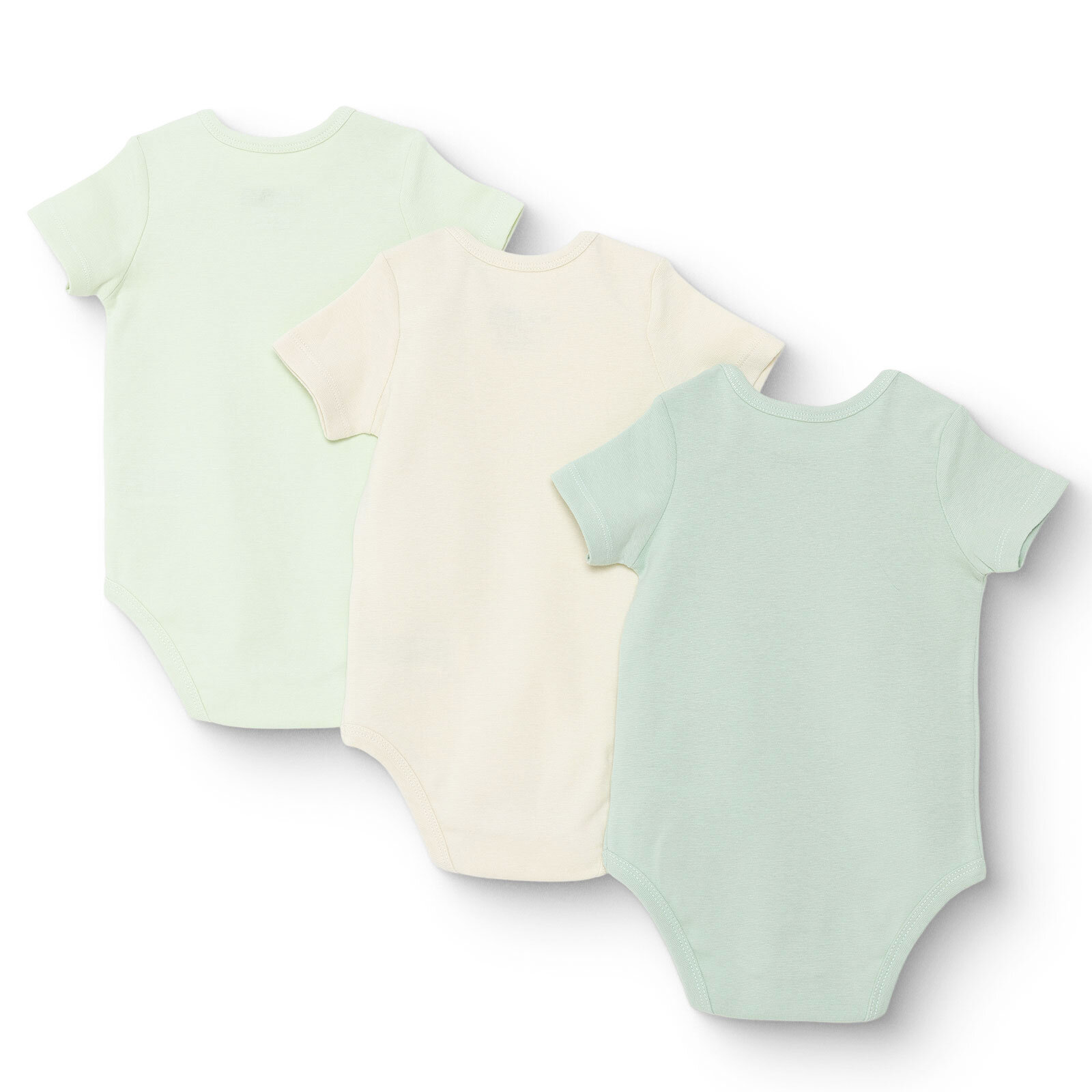 Erkek Bebek 3lü Atlet Body Bisiklet Yaka Kısa Kol Erkek Bebek 3lü Atlet Body Bisiklet Yaka Kısa Kol