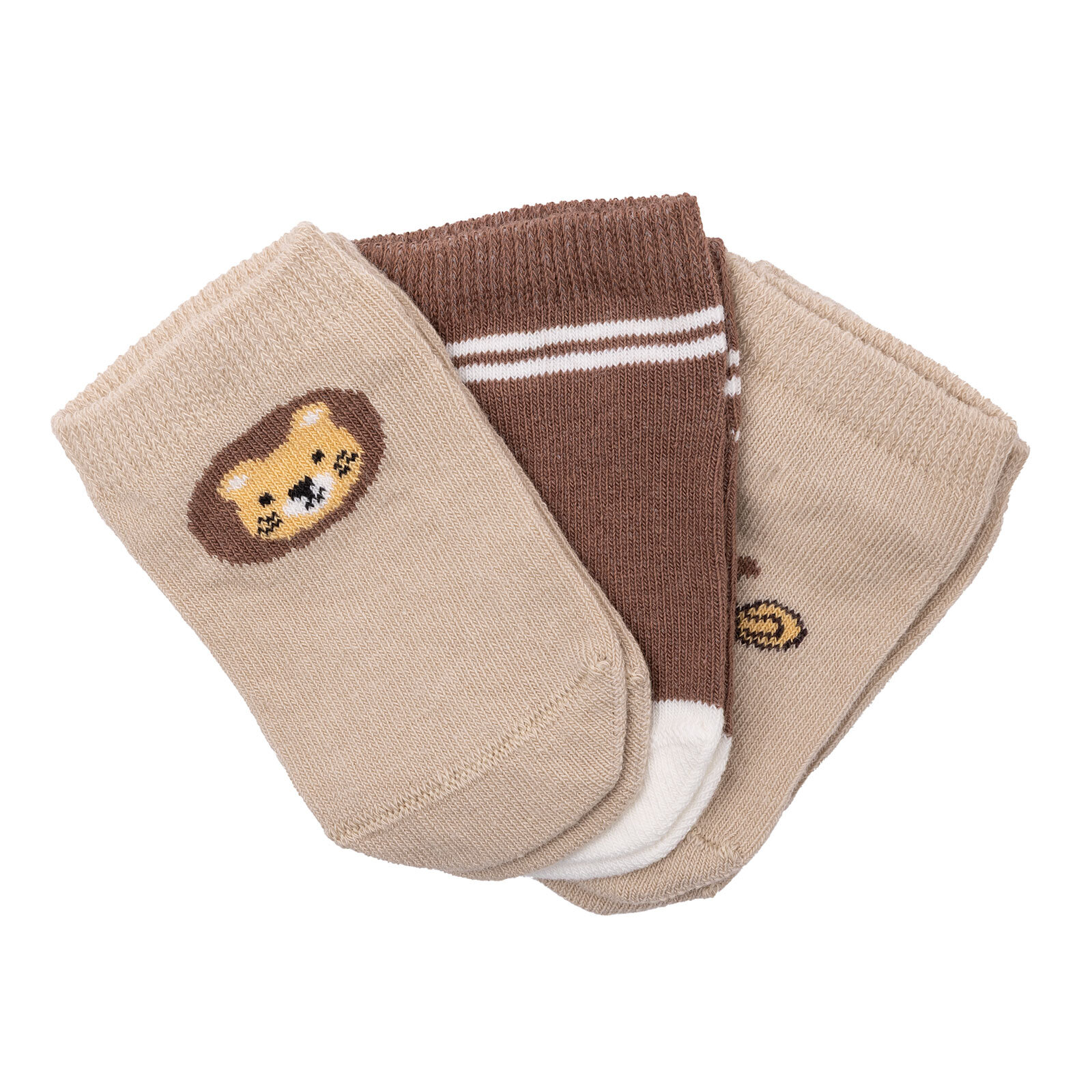 Erkek Bebek 3'lü Bilek Çorap