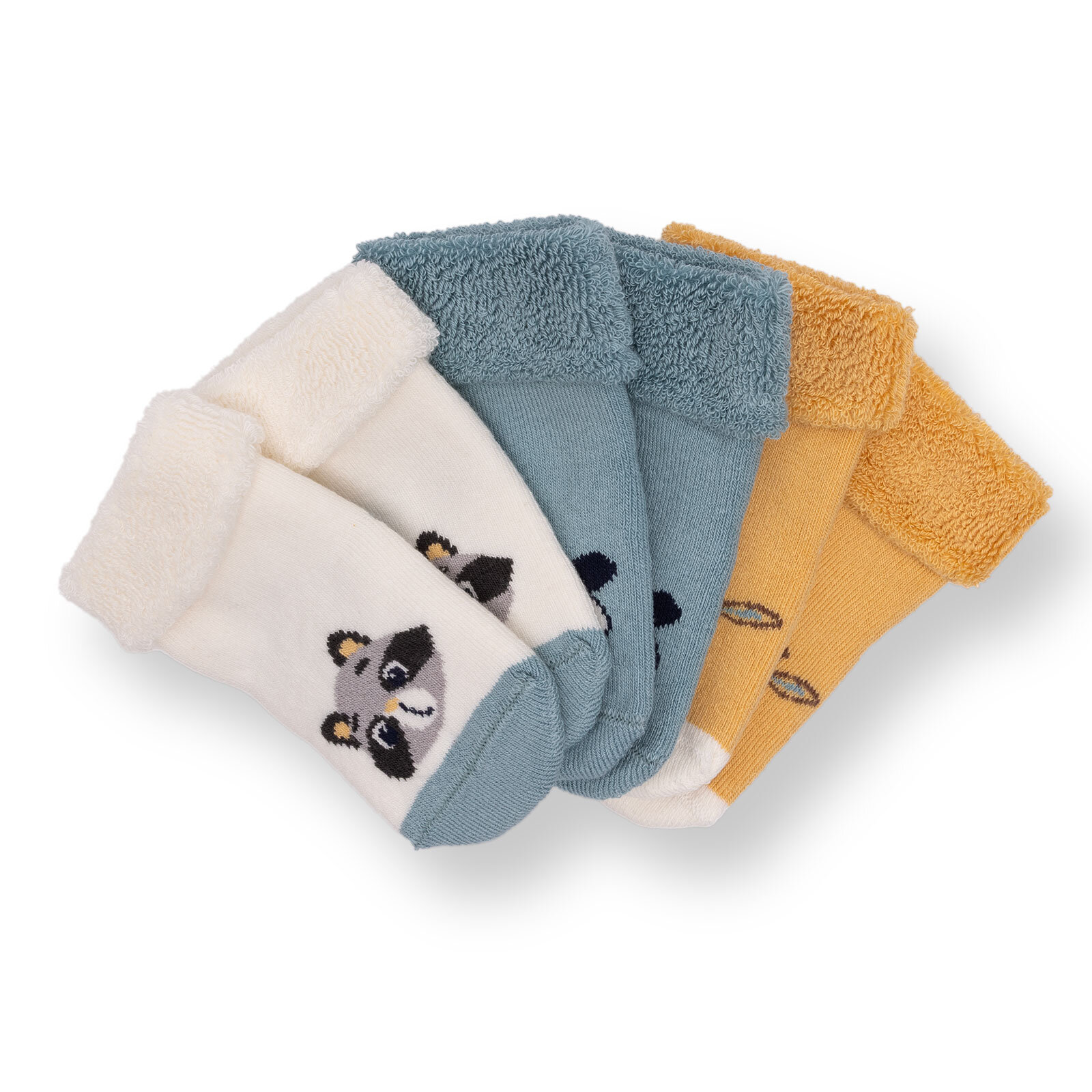 Erkek Bebek 3lü Havlu Çorap