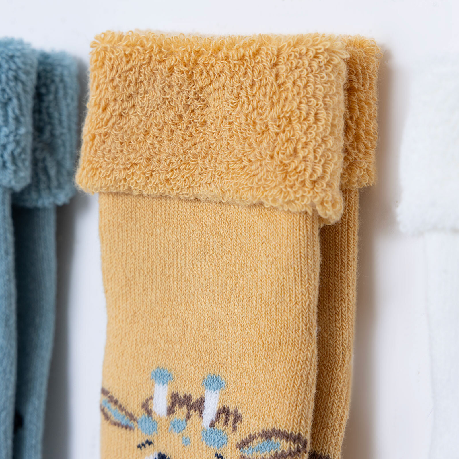 Erkek Bebek 3lü Havlu Çorap