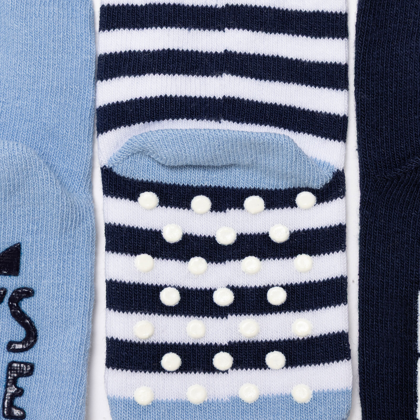 Erkek Bebek 3lü Kaydırmaz Çorap