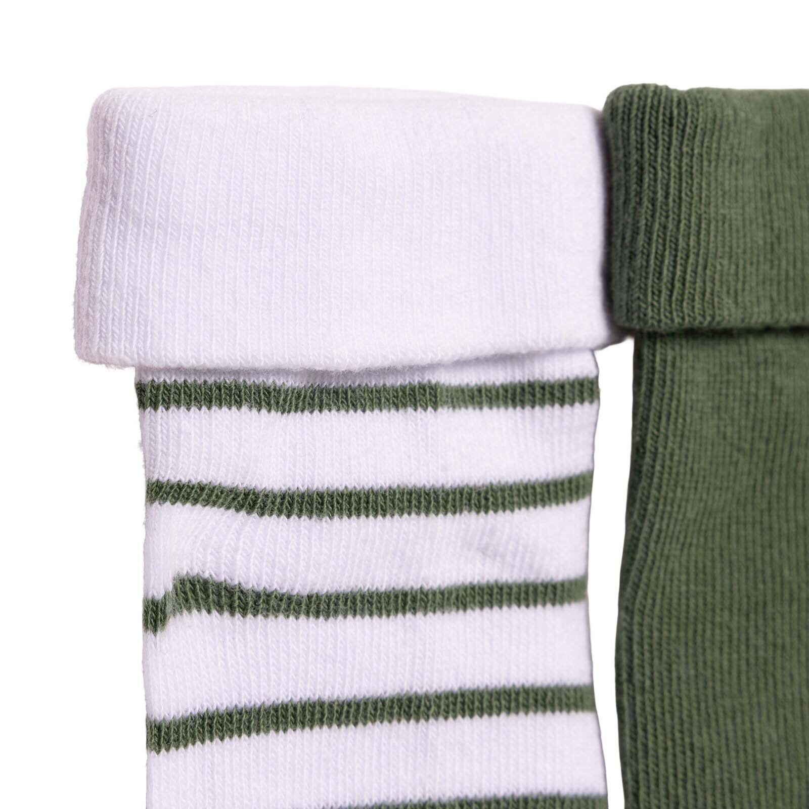 Erkek Bebek 3lü Kıvrık Çorap