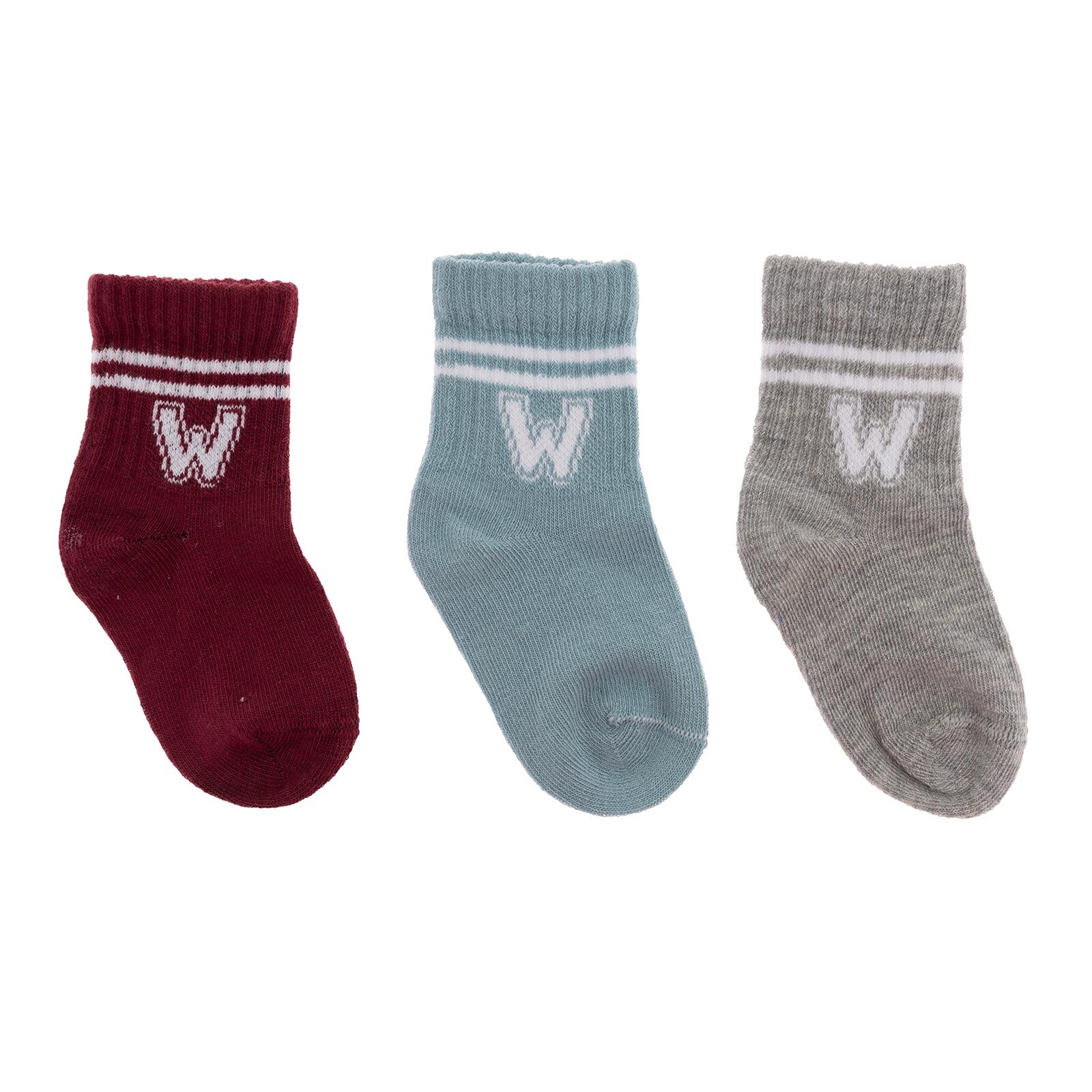 Erkek Bebek 3lü Soket Çorap Erkek Bebek 3lü Soket Çorap