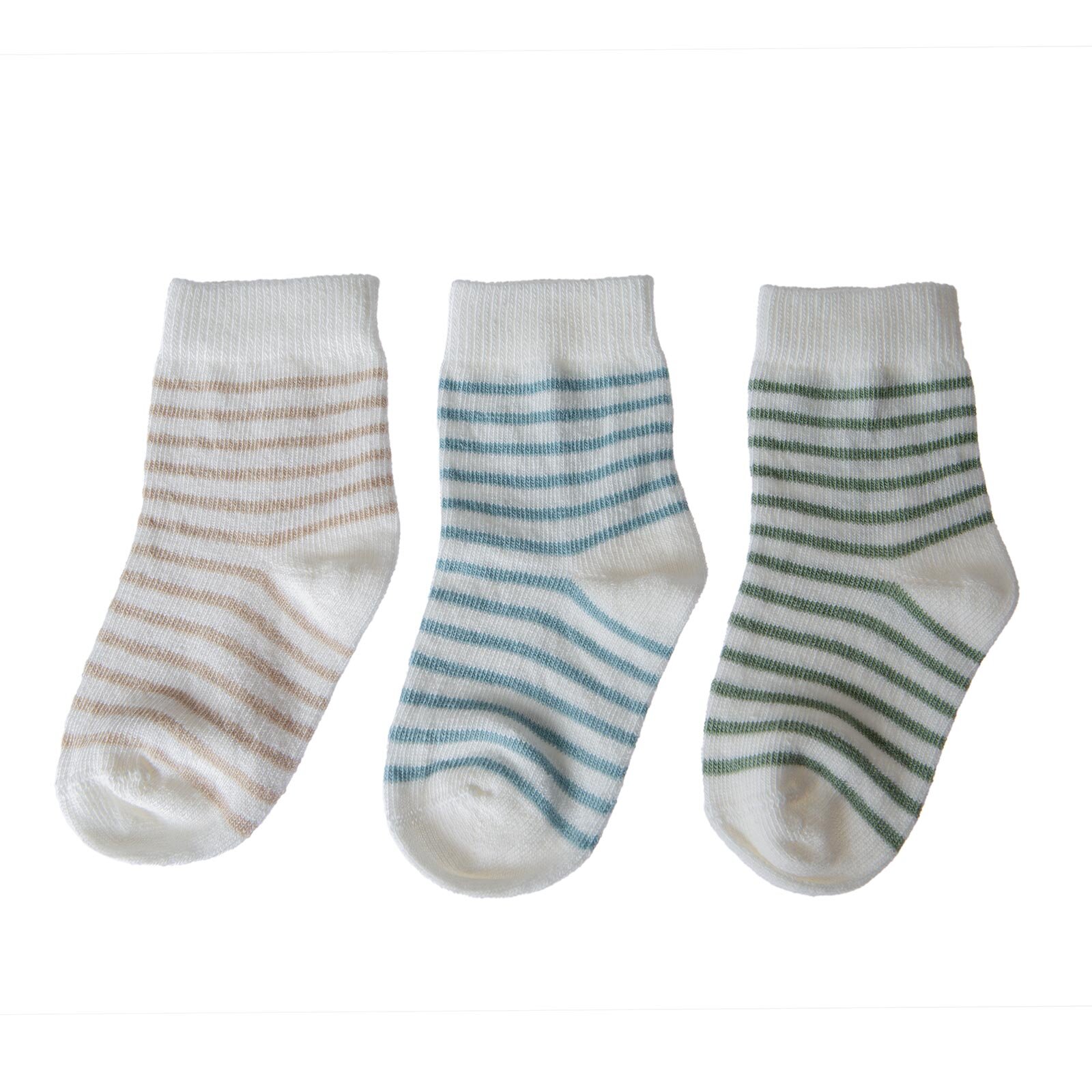 Erkek Bebek 3lü Soket Çorap Erkek Bebek 3lü Soket Çorap