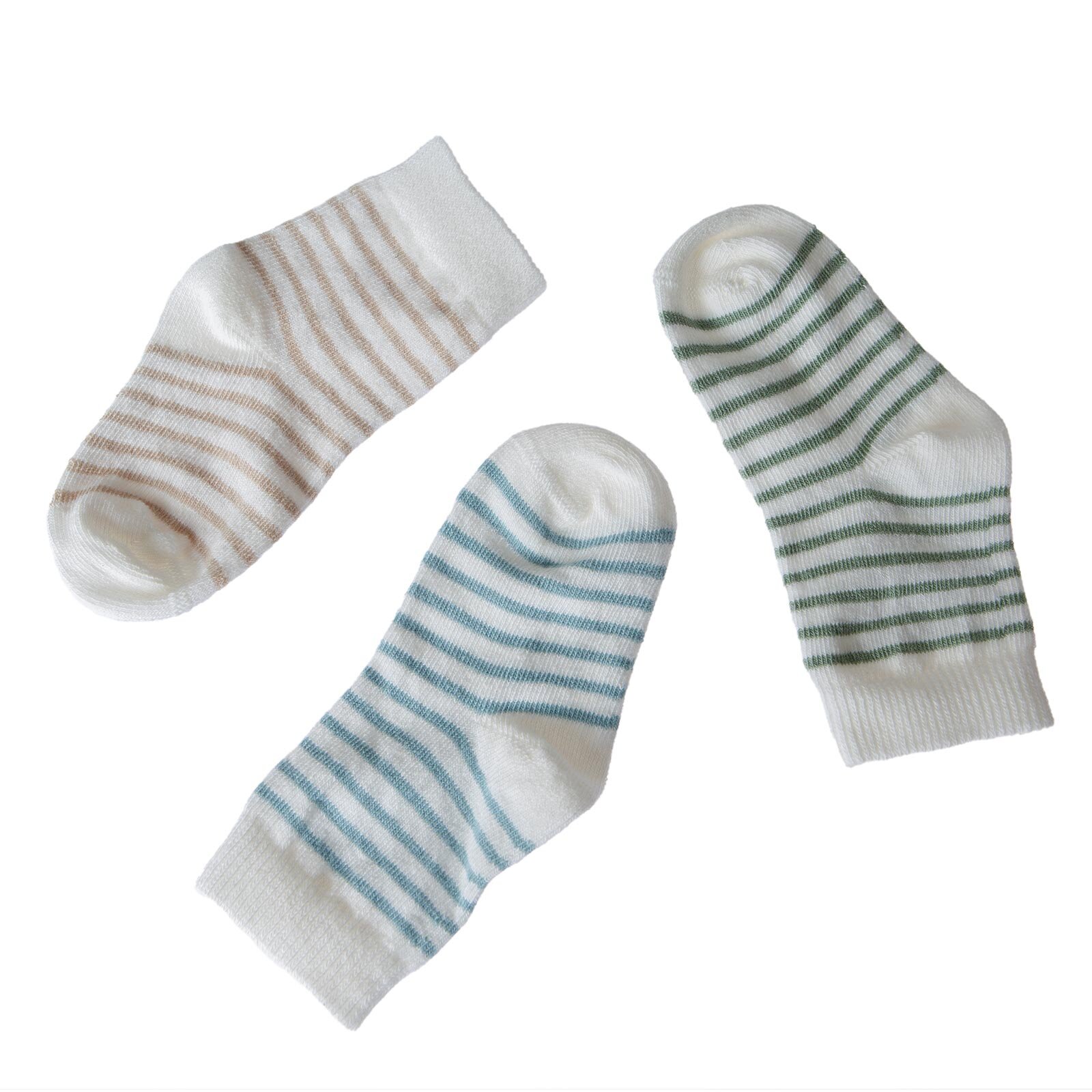 Erkek Bebek 3lü Soket Çorap Erkek Bebek 3lü Soket Çorap