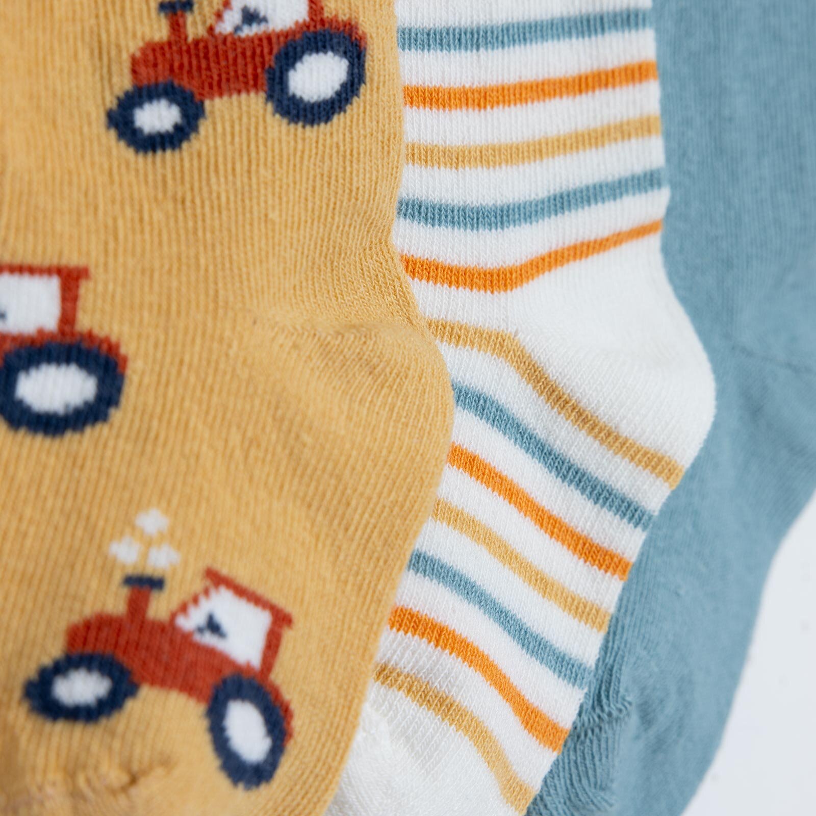 Erkek Bebek 3lü Soket Çorap