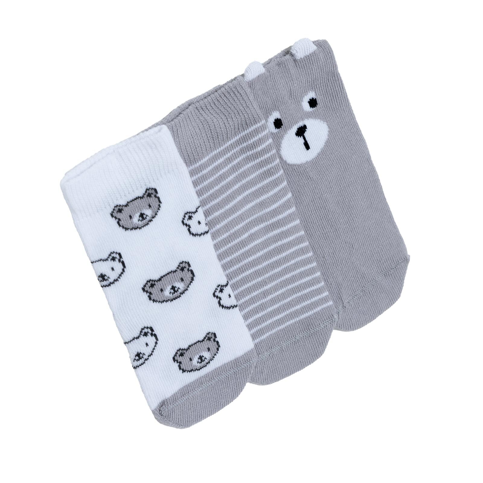 Erkek Bebek 3lü Soket Çorap