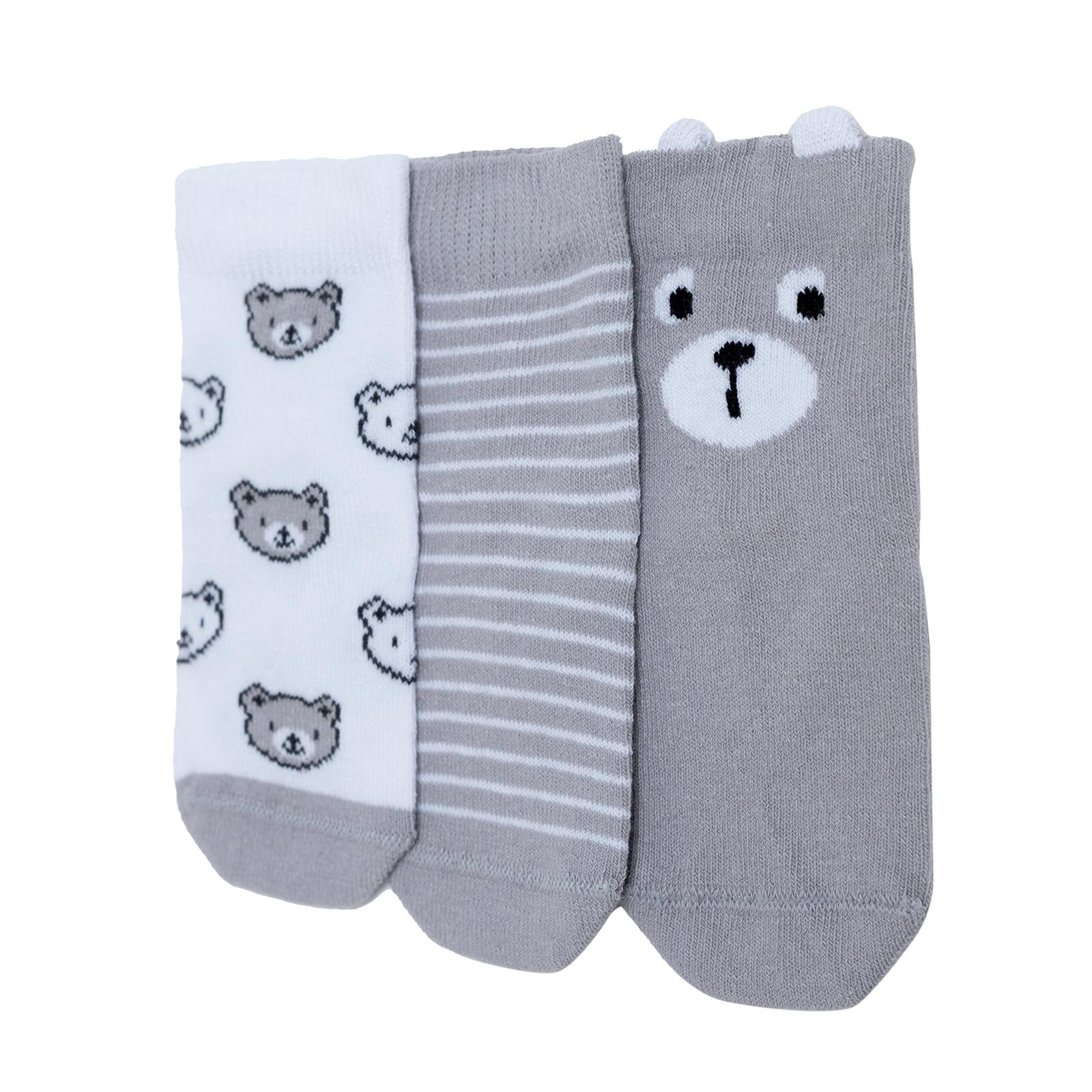 Erkek Bebek 3lü Soket Çorap