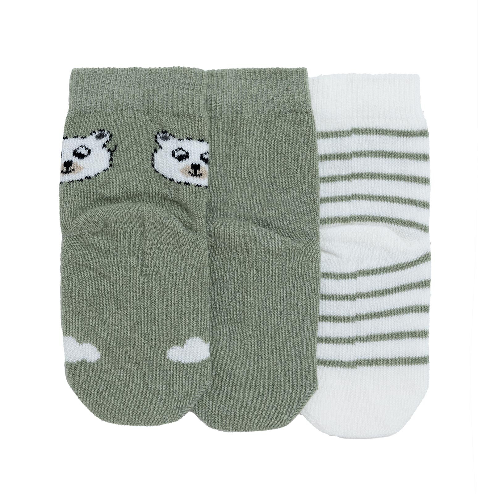 Erkek Bebek 3lü Soket Çorap Erkek Bebek 3lü Soket Çorap