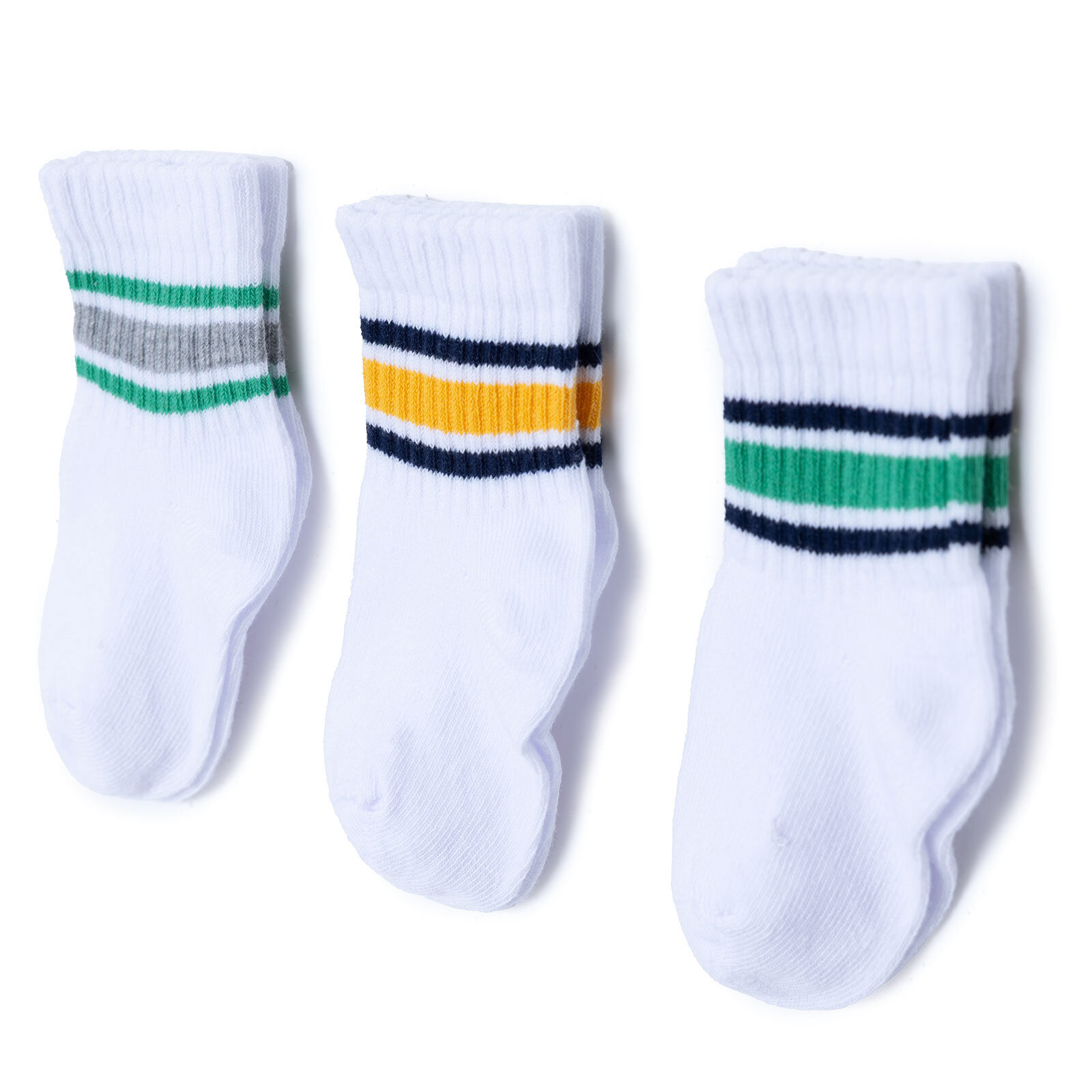 Erkek Bebek 3lü Soket Çorap Erkek Bebek 3lü Soket Çorap