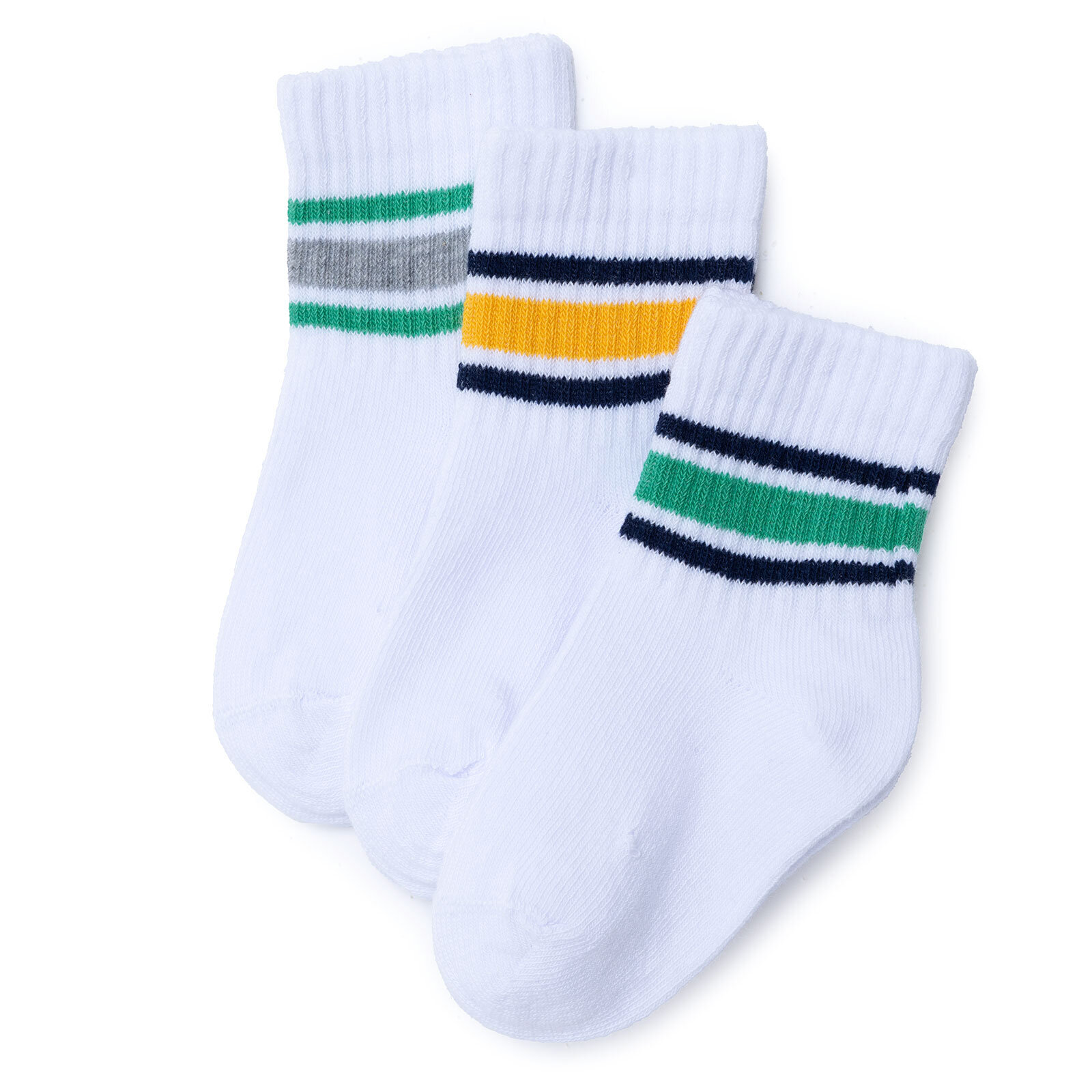 Erkek Bebek 3lü Soket Çorap Erkek Bebek 3lü Soket Çorap
