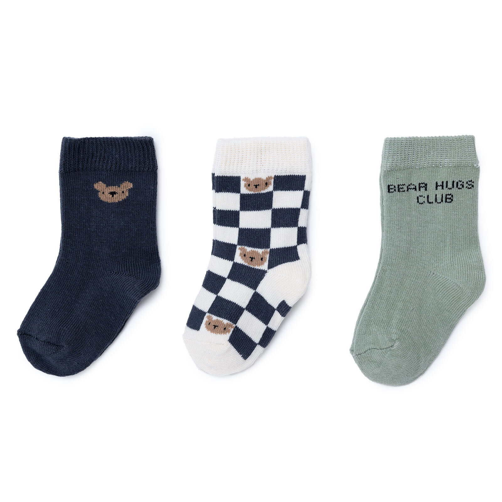 Erkek Bebek 3lü Soket Çorap