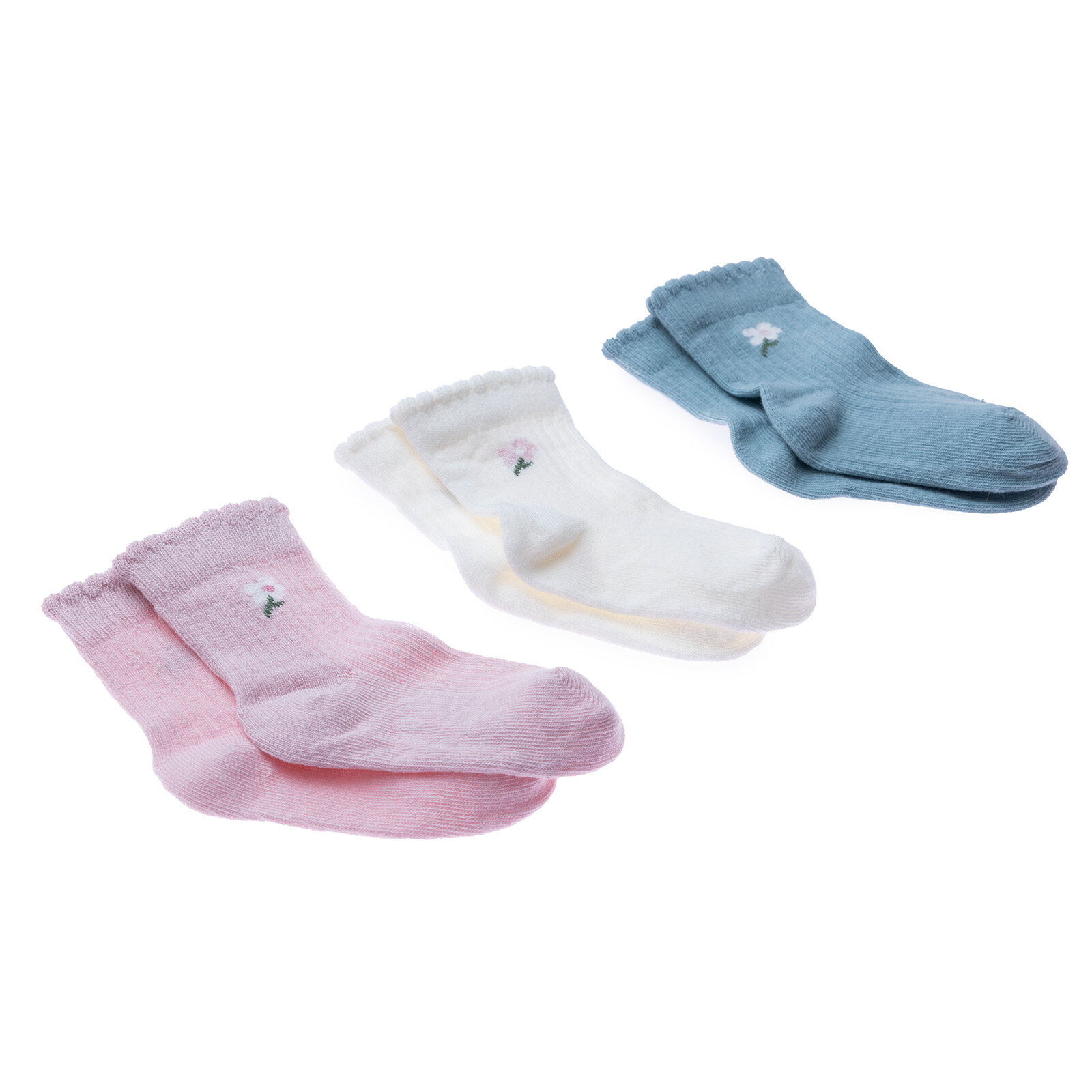 Erkek Bebek 3lü Soket Çorap