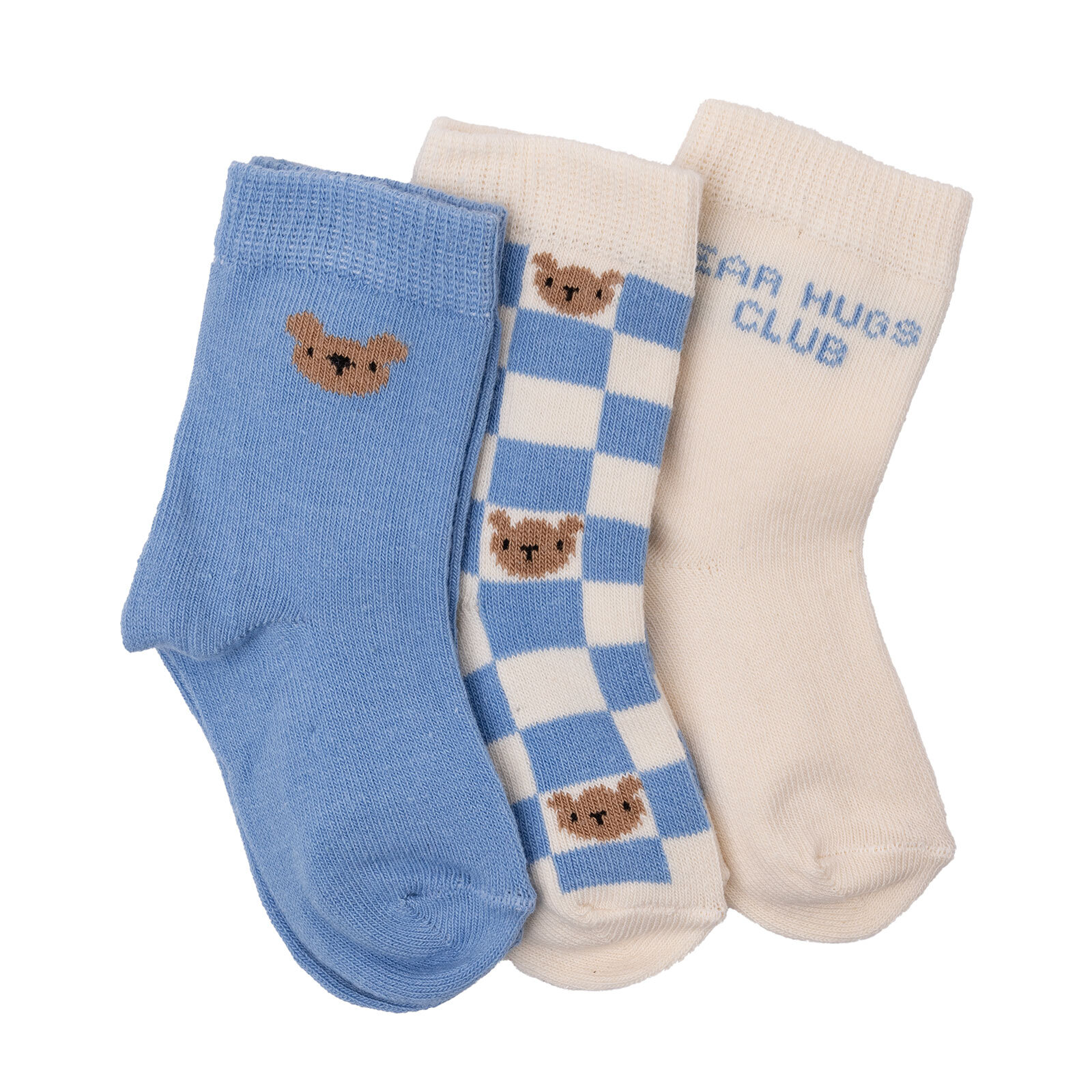 Erkek Bebek 3lü Soket Çorap