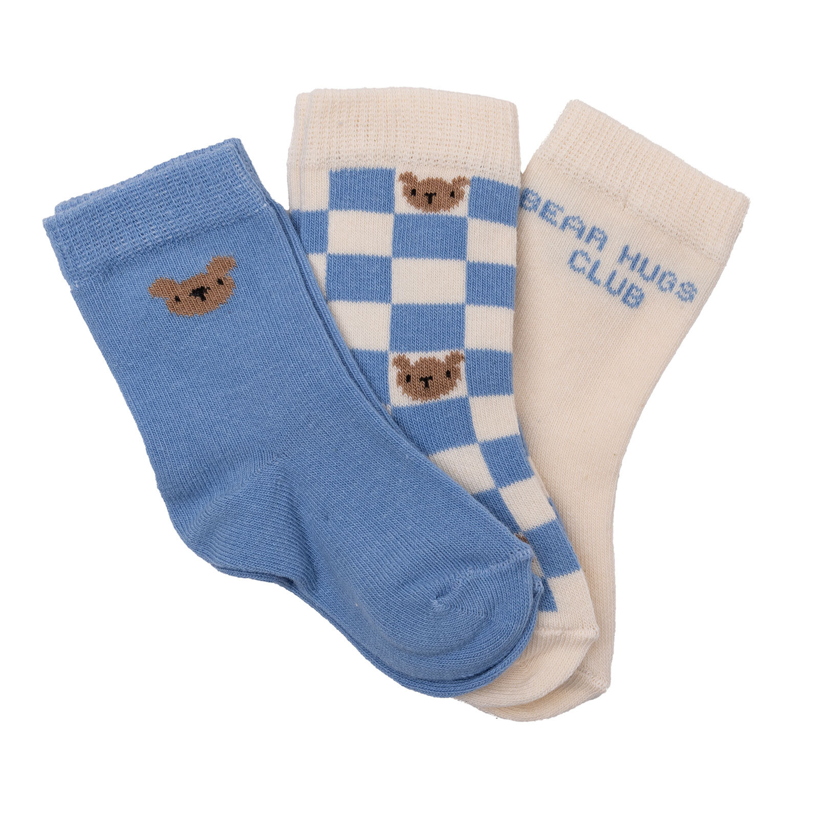 Erkek Bebek 3lü Soket Çorap