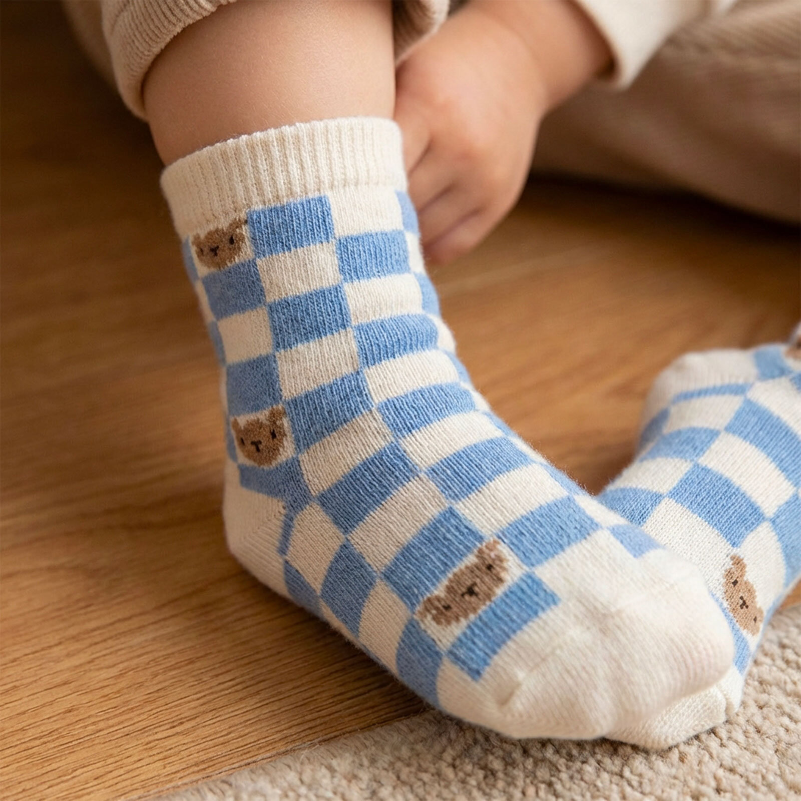 Erkek Bebek 3lü Soket Çorap