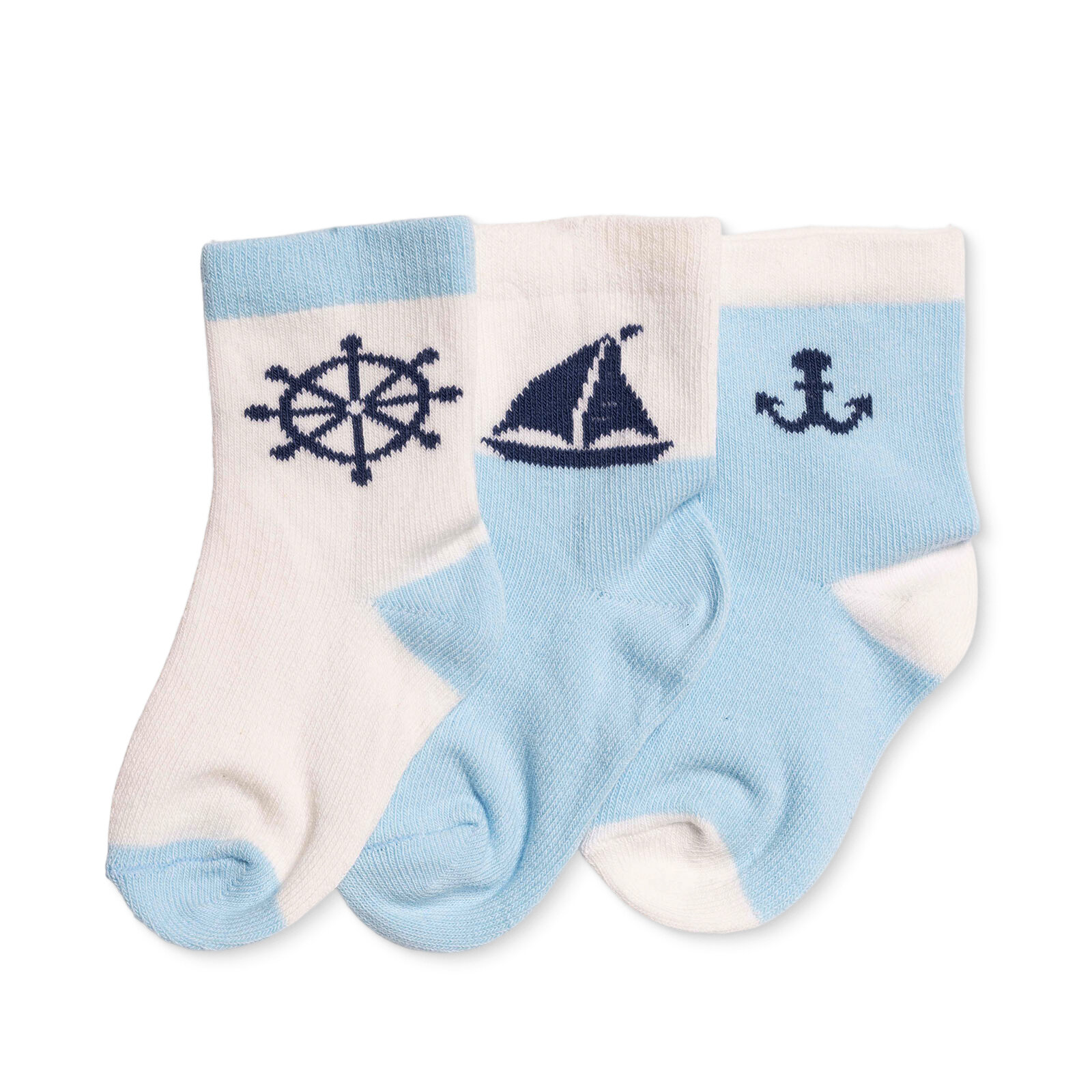 Erkek Bebek 3lü Soket Çorap