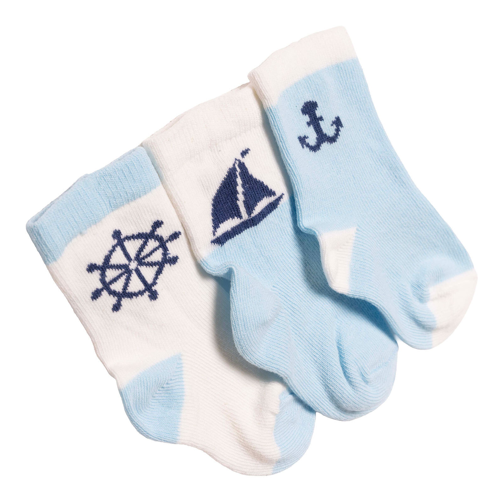 Erkek Bebek 3lü Soket Çorap