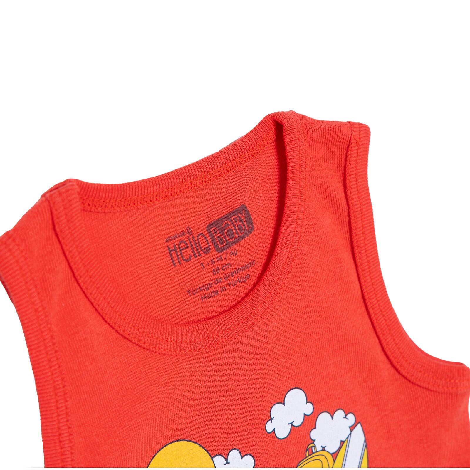 Erkek Bebek Atlet Body Bisiklet Yaka Atlet Kol Erkek Bebek Atlet Body Bisiklet Yaka Atlet Kol