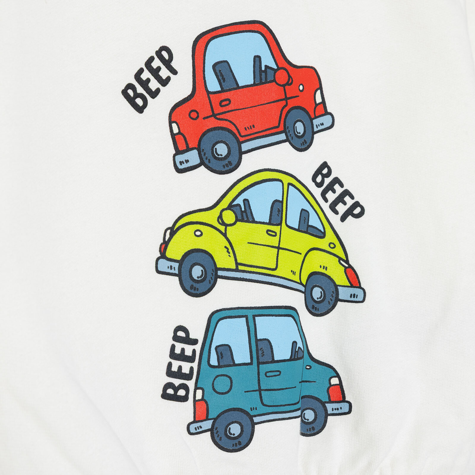 Erkek Bebek Basic Sweatshirt Şardonlu Bisiklet Yaka Uzun Kol