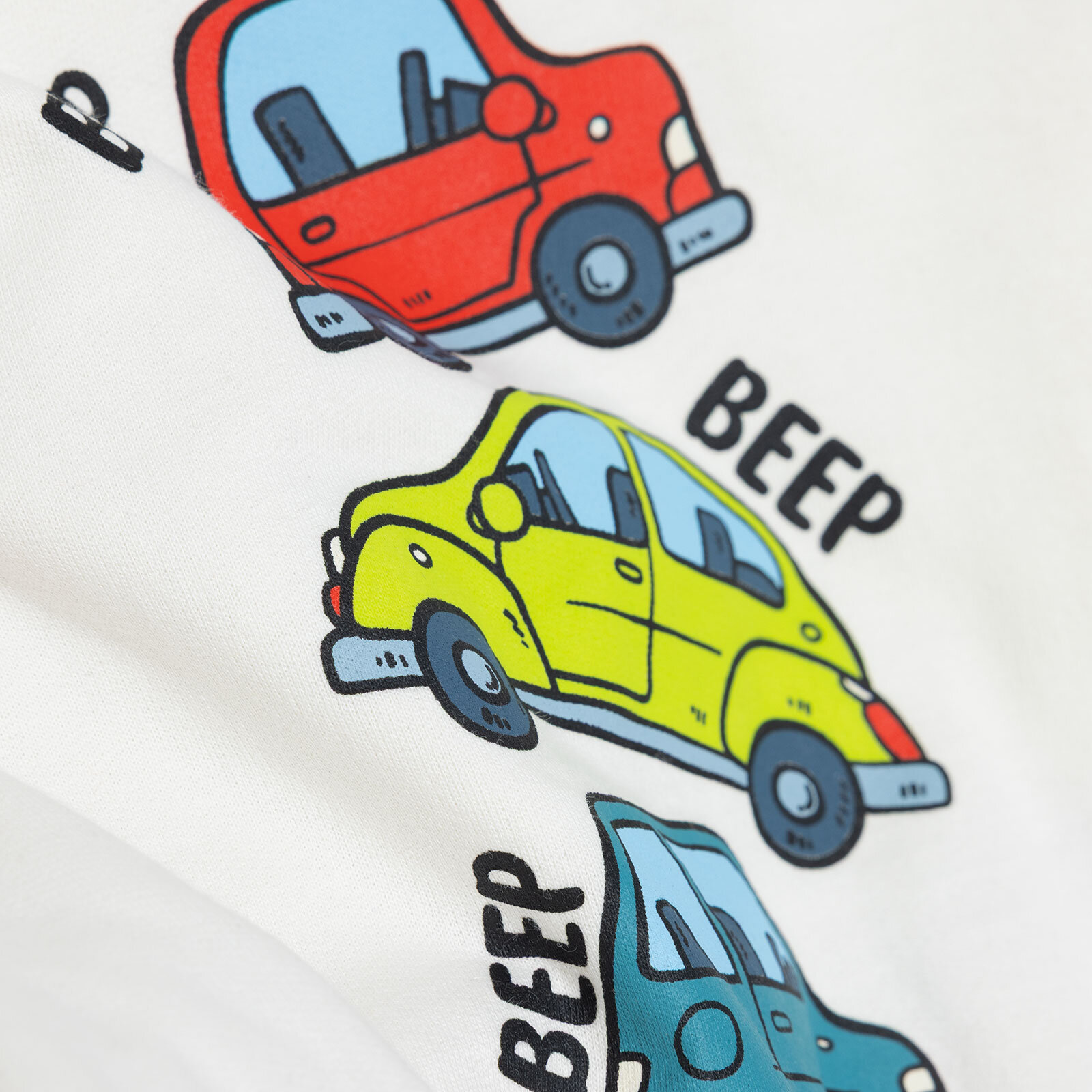 Erkek Bebek Basic Sweatshirt Şardonlu Bisiklet Yaka Uzun Kol