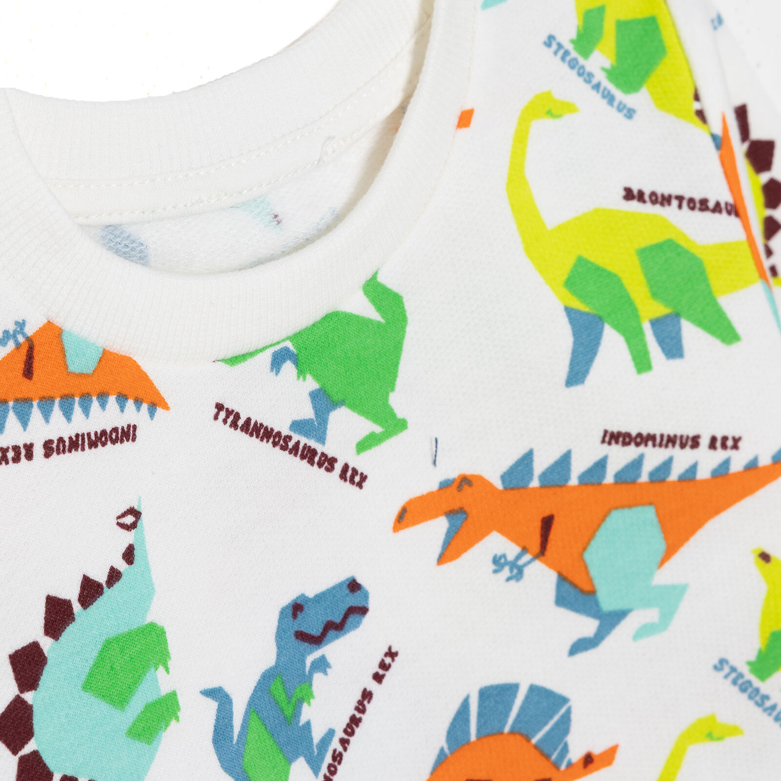 Erkek Bebek Basic Sweatshirt Şardonlu Bisiklet Yaka Uzun Kol