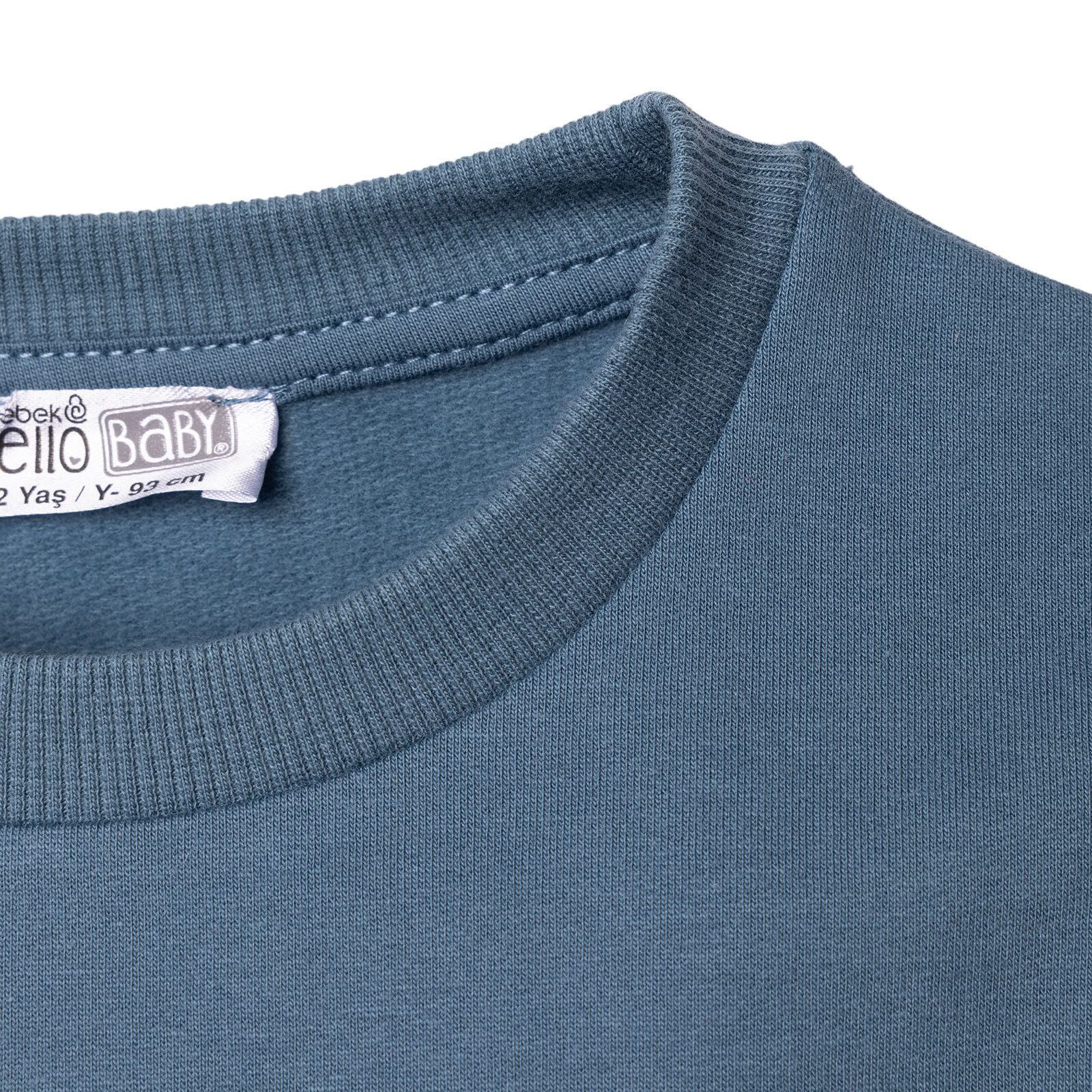 Erkek Bebek Basic Sweatshirt Şardonlu Bisiklet Yaka Uzun Kol Erkek Bebek Basic Sweatshirt Şardonlu Bisiklet Yaka Uzun Kol