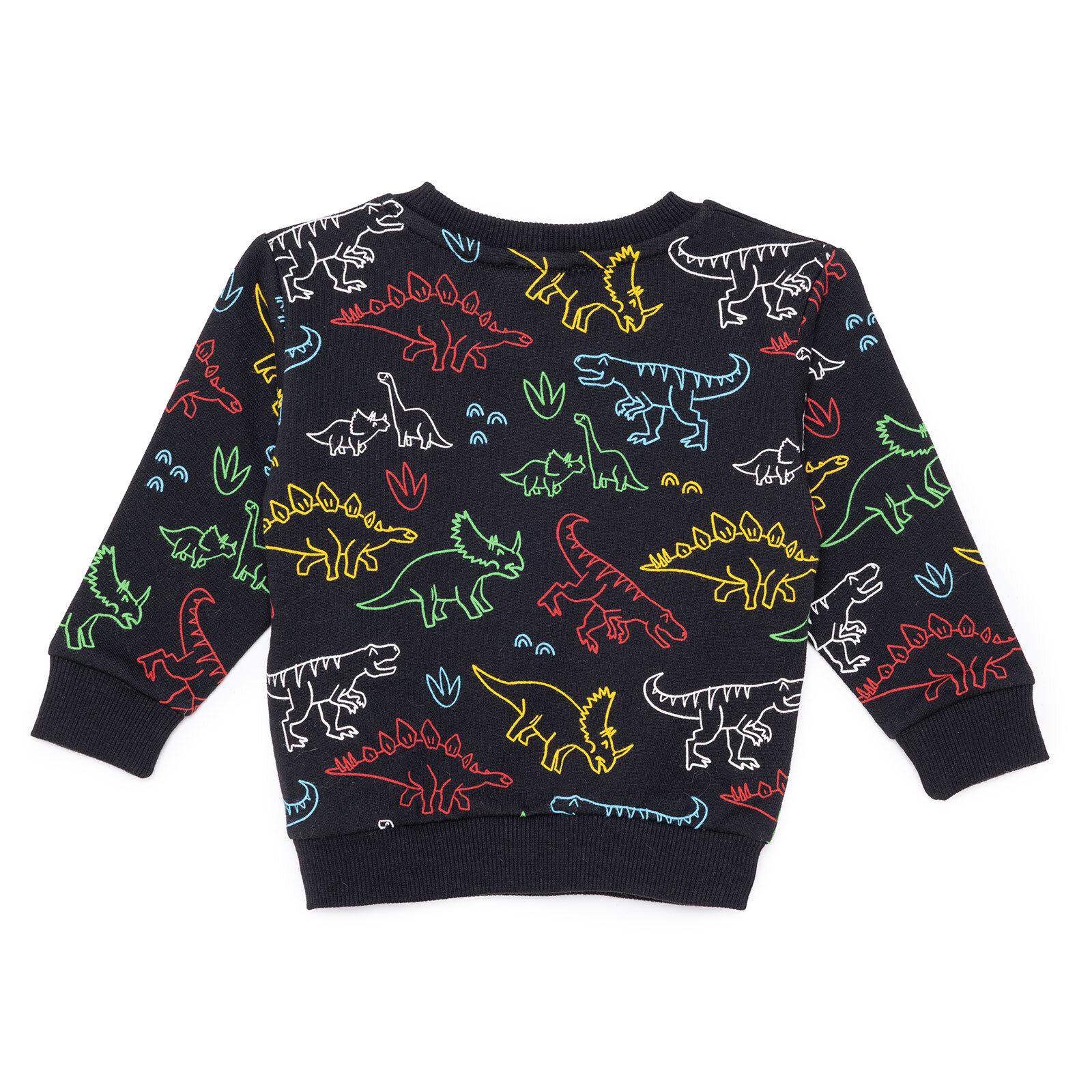 Erkek Bebek Basic Sweatshirt Şardonlu Bisiklet Yaka Uzun Kol Erkek Bebek Basic Sweatshirt Şardonlu Bisiklet Yaka Uzun Kol