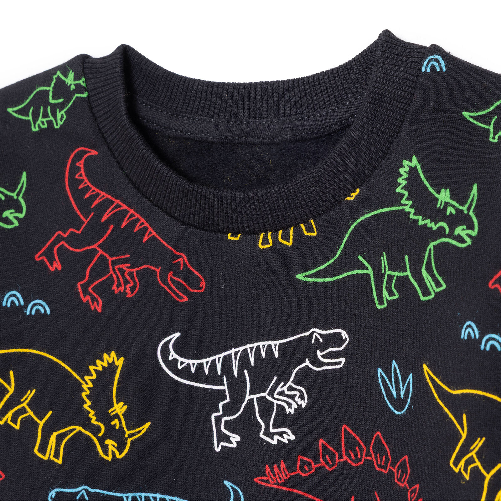 Erkek Bebek Basic Sweatshirt Şardonlu Bisiklet Yaka Uzun Kol Erkek Bebek Basic Sweatshirt Şardonlu Bisiklet Yaka Uzun Kol